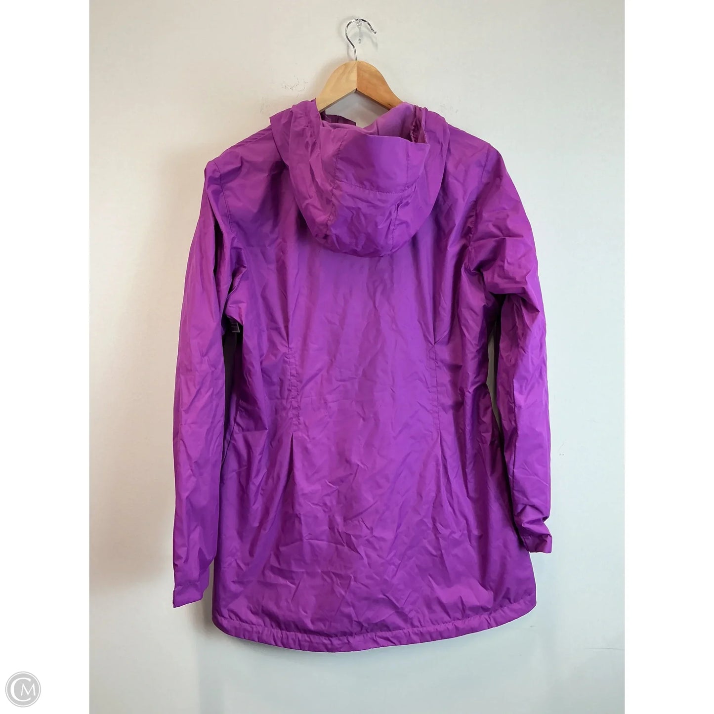 Jacket Windbreaker By Columbia In Purple, Size: L