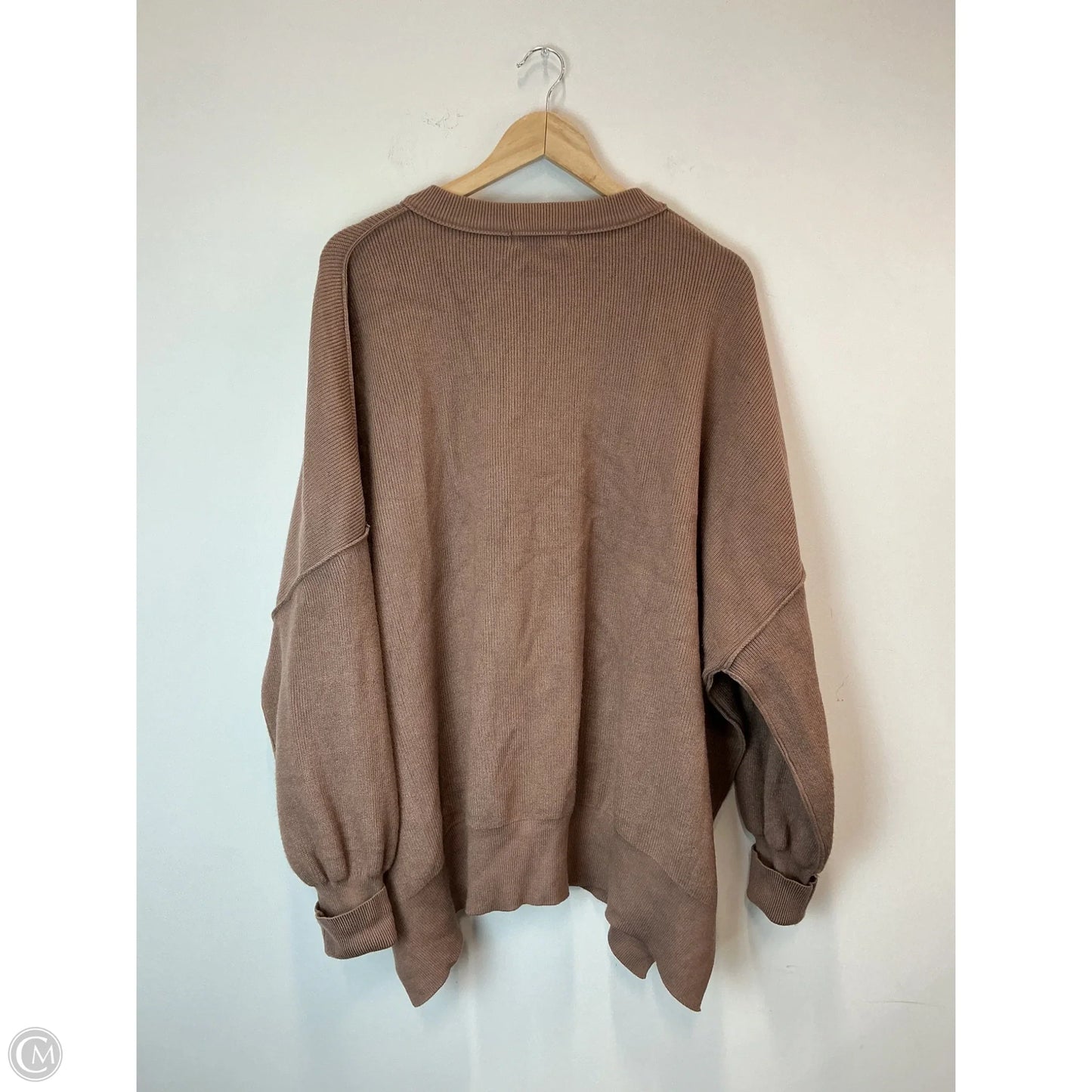 Sweater By Lillusory In Brown, Size: 2x
