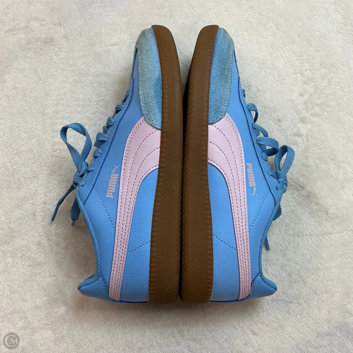 Shoes Athletic By Puma In Blue & Pink, Size: 8.5