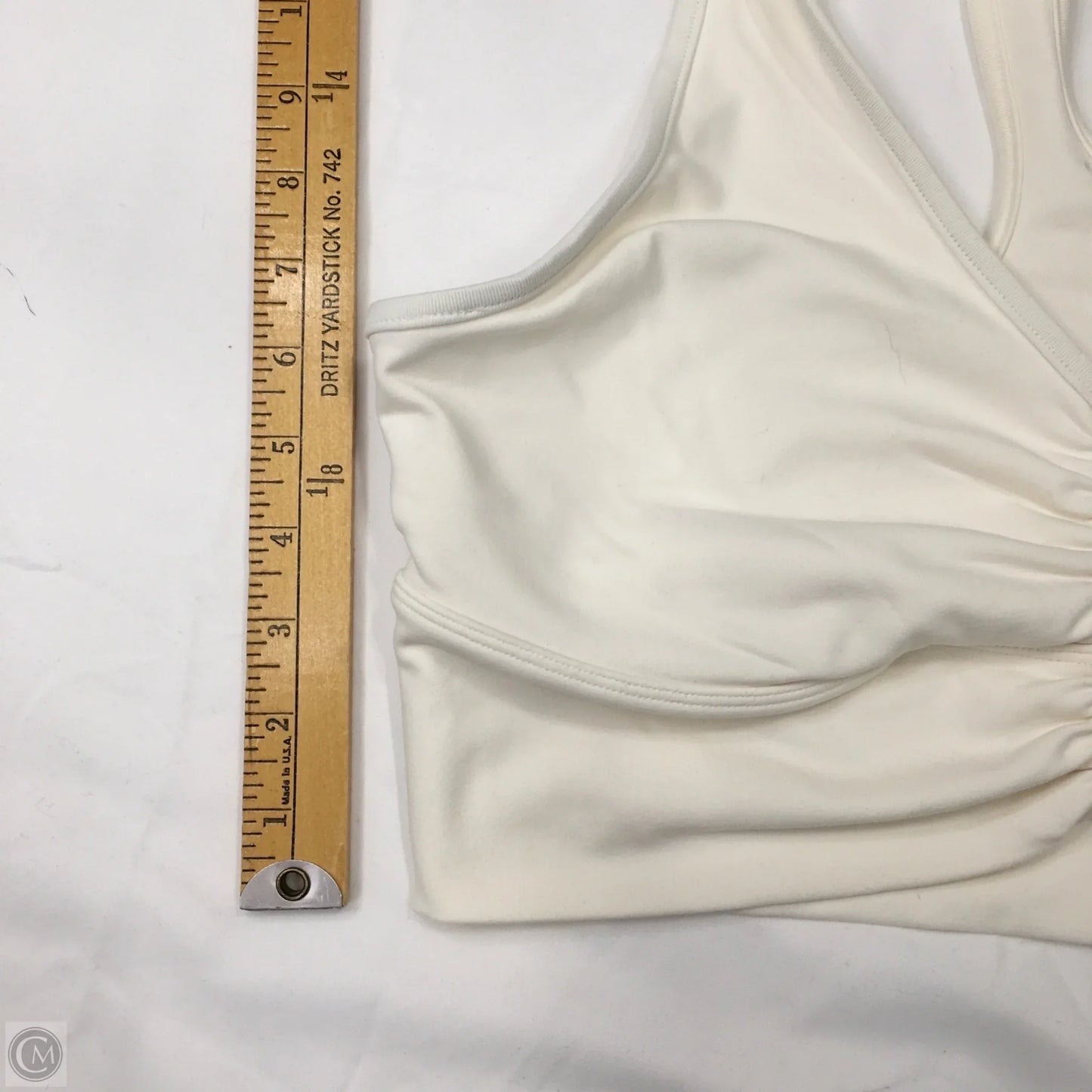 Athletic Bra By Alo In White, Size: L