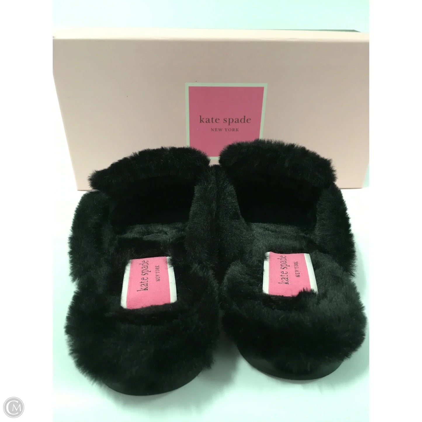 Shoes flats Designer By Kate Spade In Black, Size: 7.5