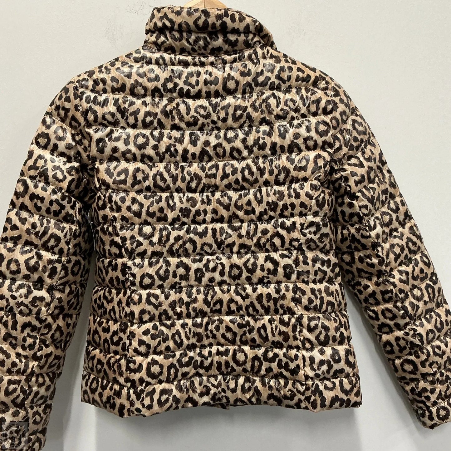 Coat Puffer & Quilted By Lands End In Animal Print, Size: Xs