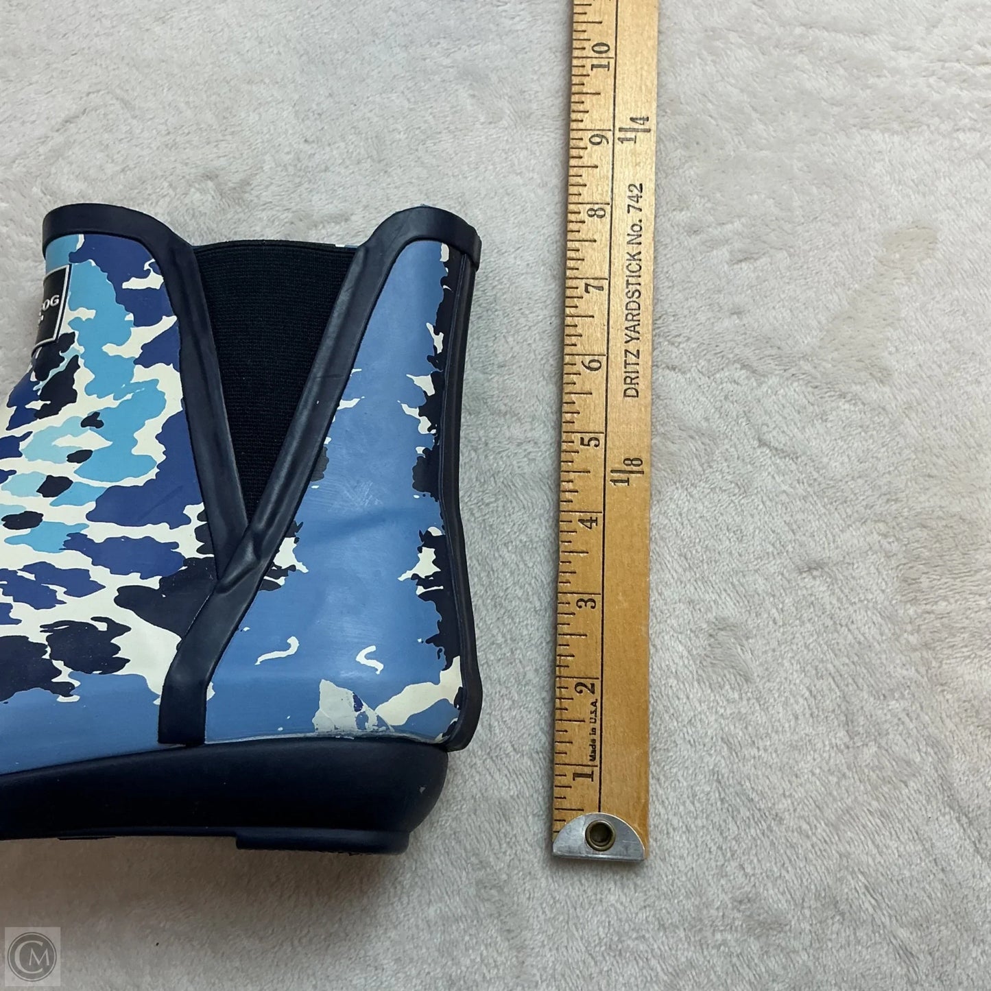 Boots Ankle Flats By London Fog In Blue, Size: 8