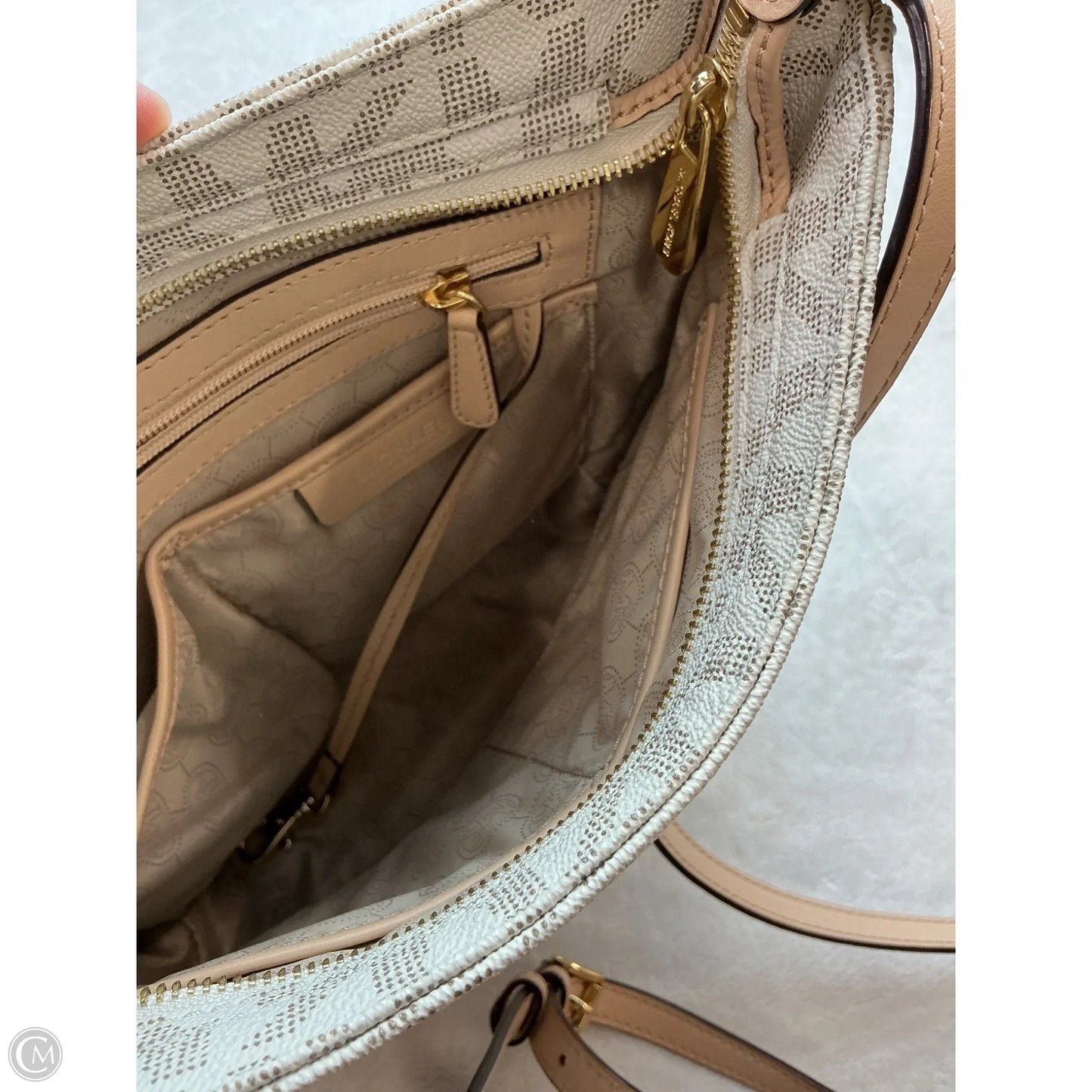 Crossbody Designer By Michael Kors, Size: Large