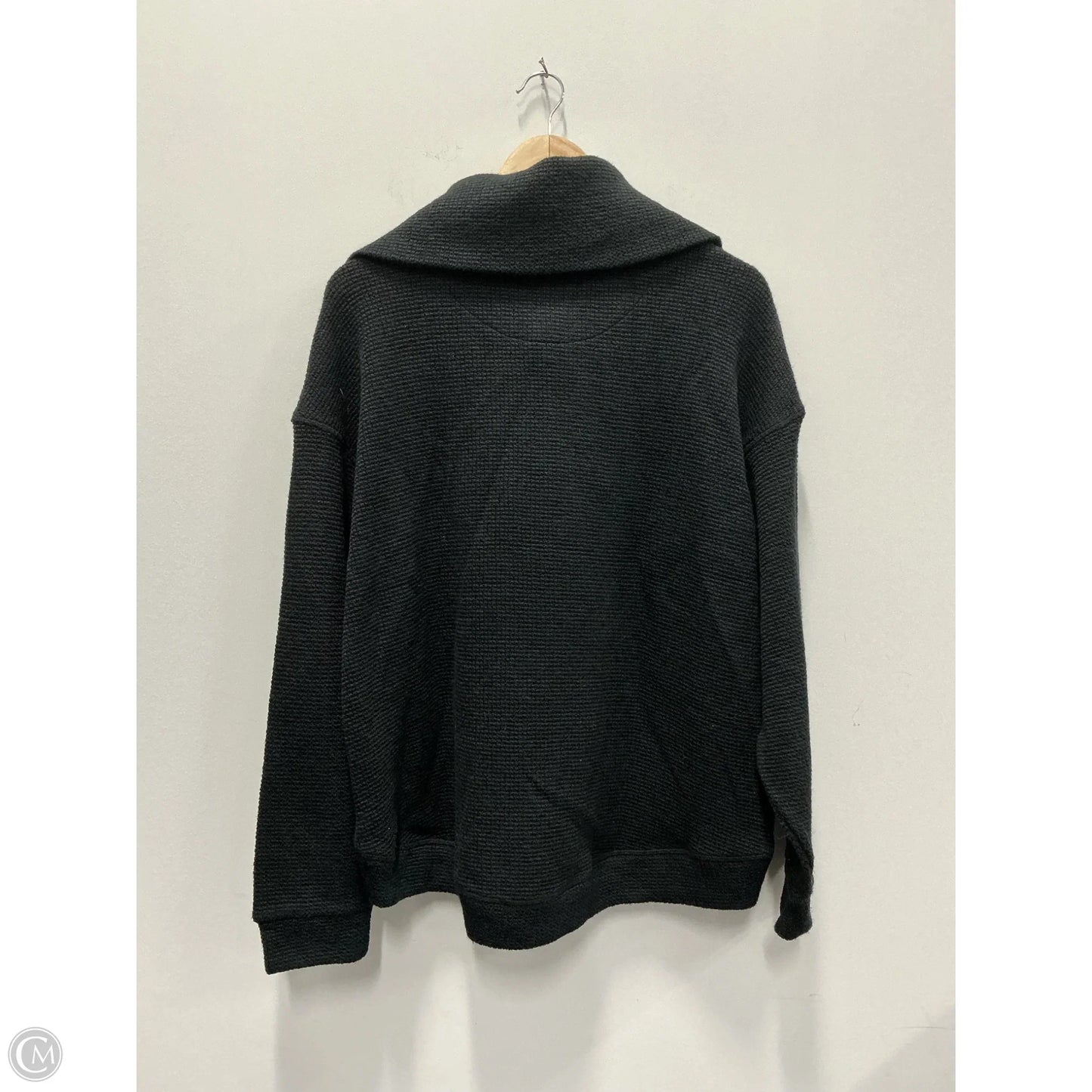 Athletic Sweatshirt Collar By Sweaty Betty In Black, Size: 8