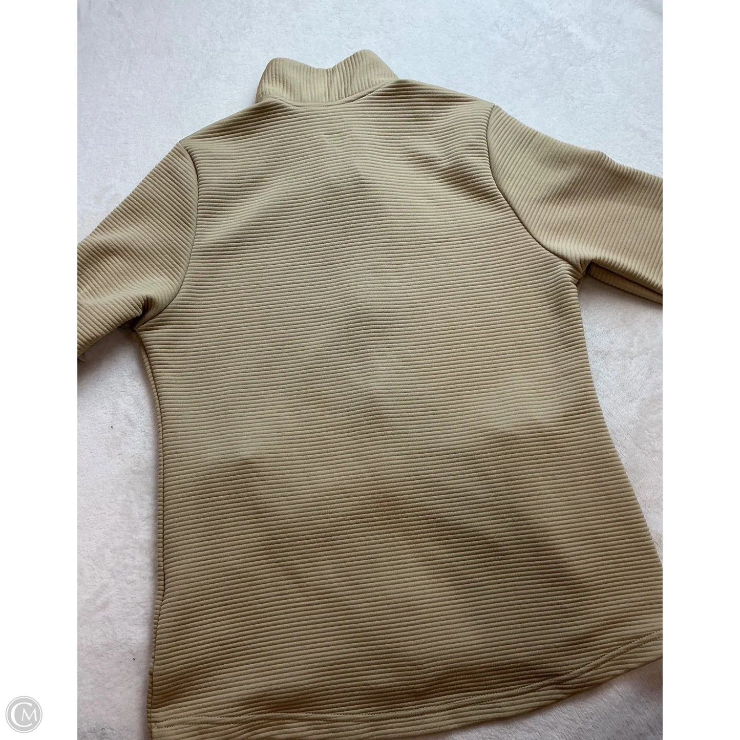 Athletic Jacket By Adidas In Yellow, Size: L