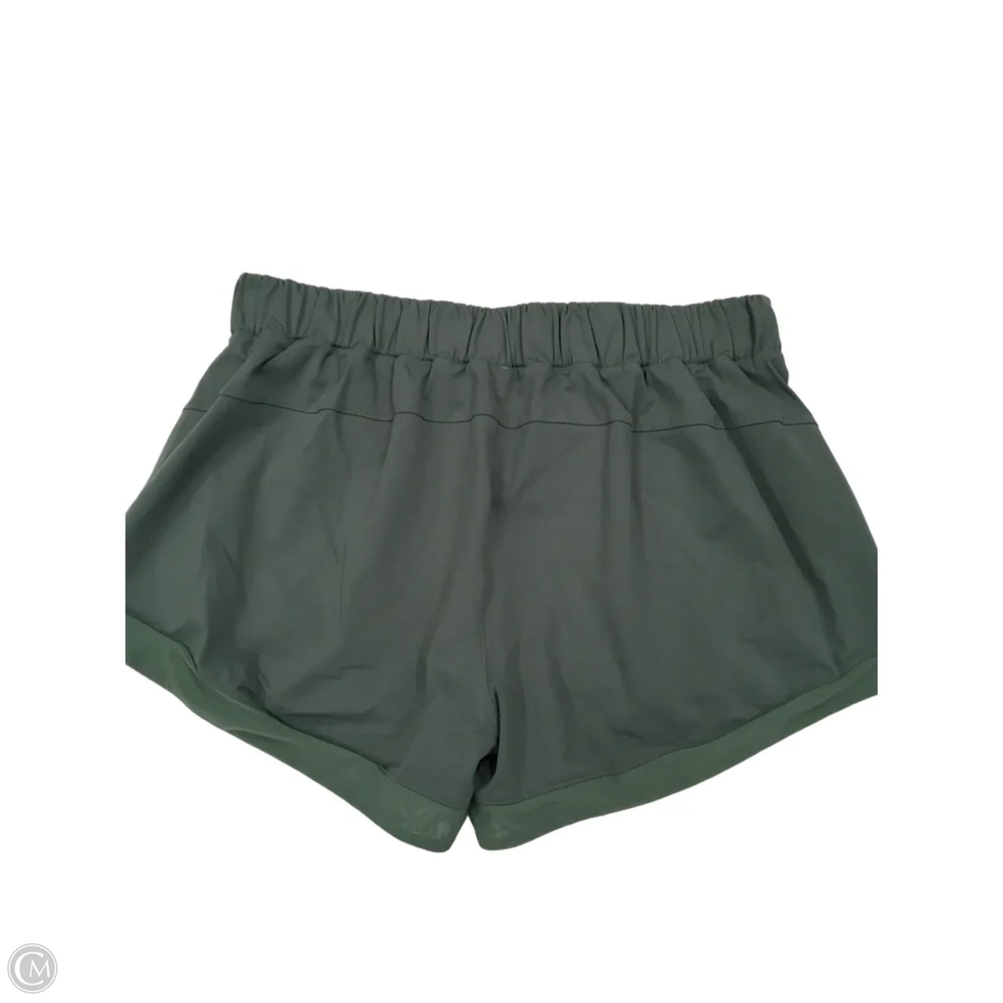 Athletic Shorts By Lululemon In Green, Size: 10