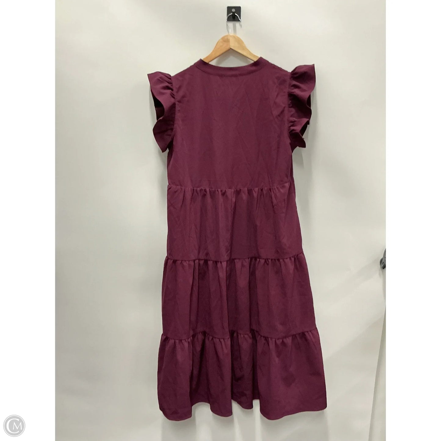 Dress Casual Midi By Entro In Purple, Size: L