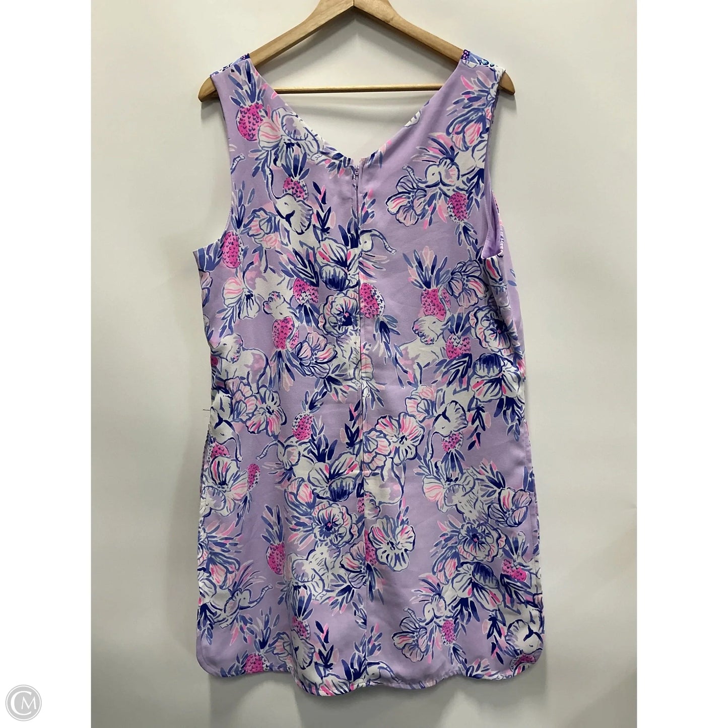 Dress Designer By Lilly Pulitzer In Purple, Size: 16