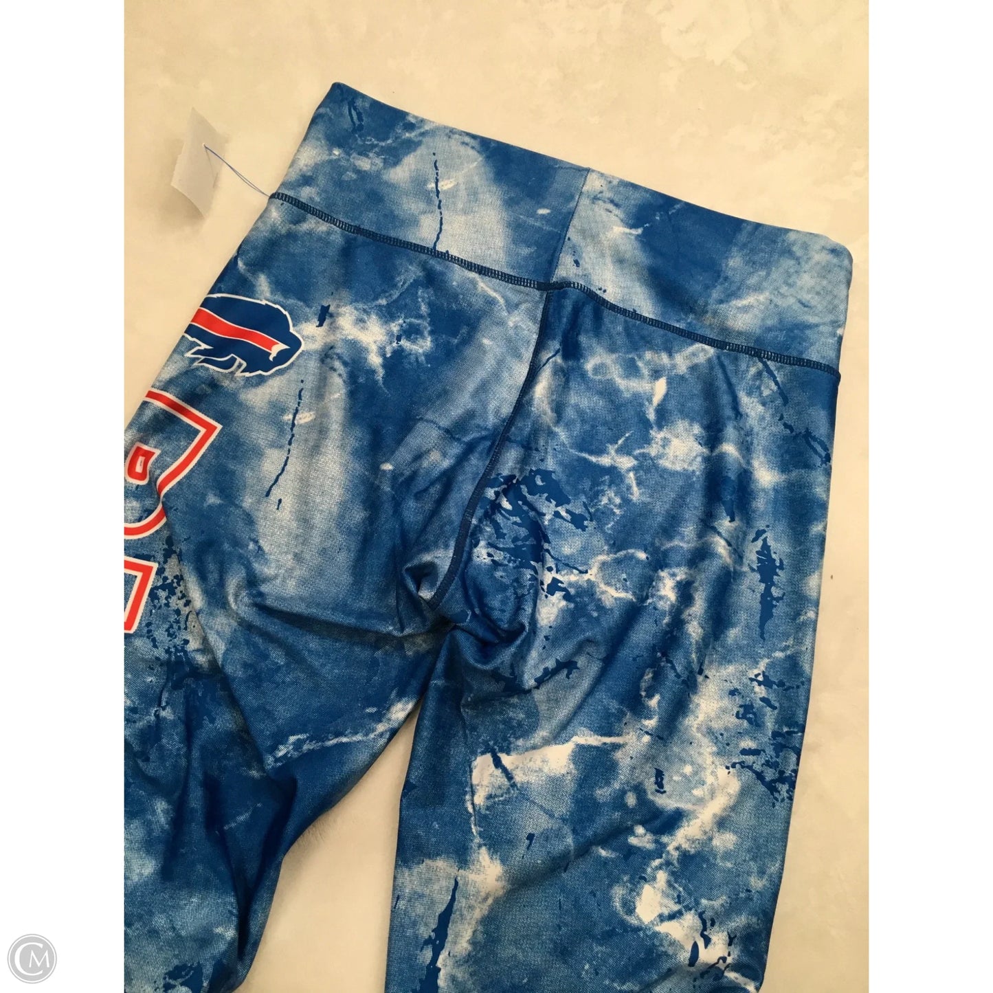 Athletic Leggings By Nfl In Blue, Size: L
