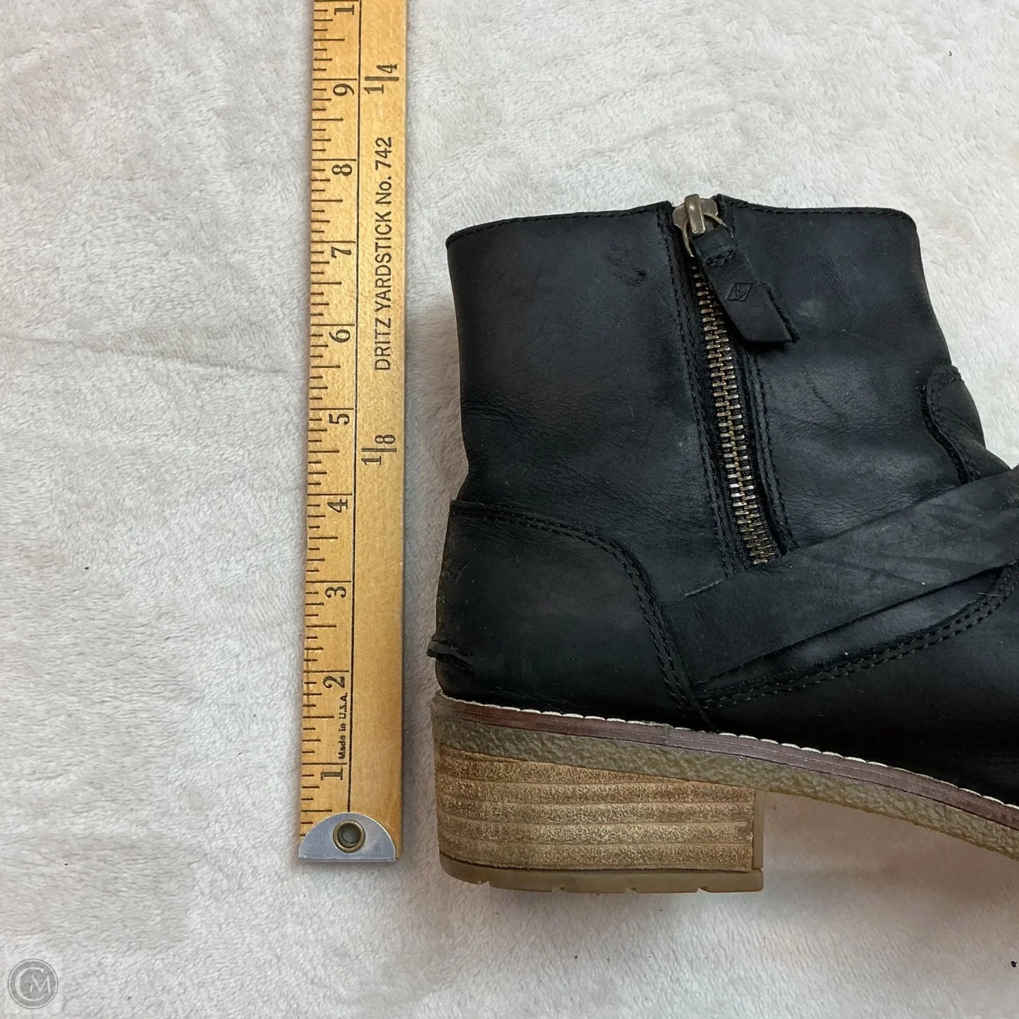 Boots Ankle Heels By Sperry In Brown, Size: 9