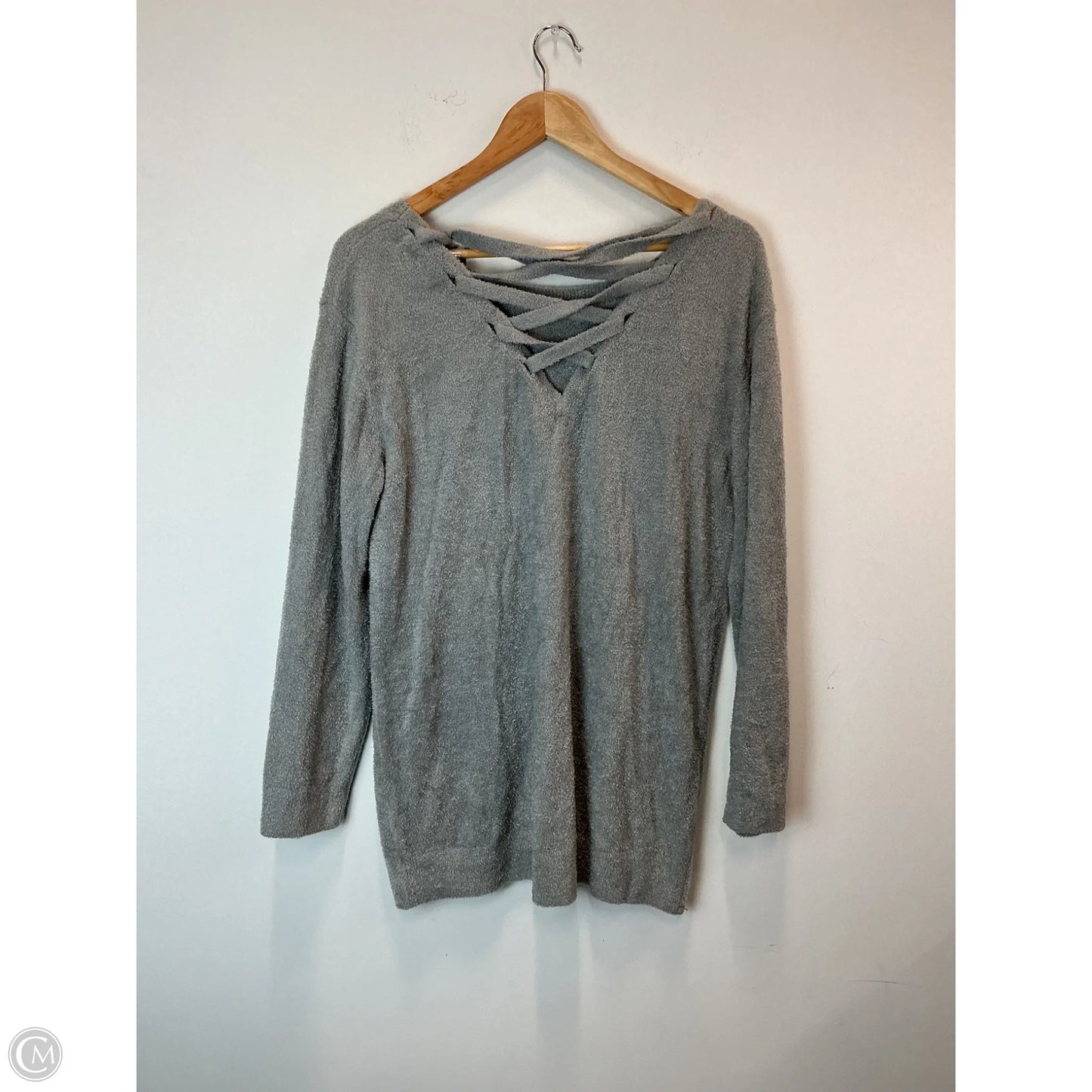 Sweater By Barefoot Dreams In Grey, Size: S