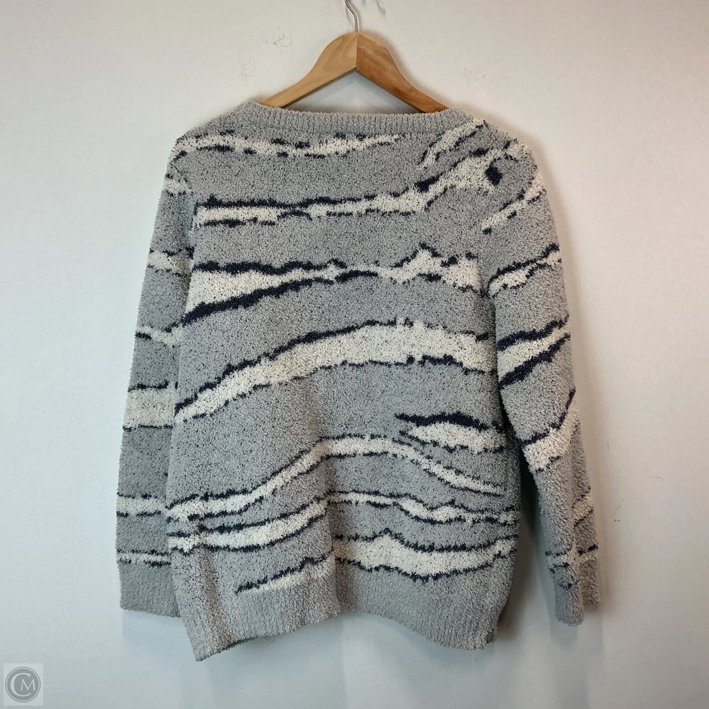 Sweater By Barefoot Dreams In Grey, Size: M