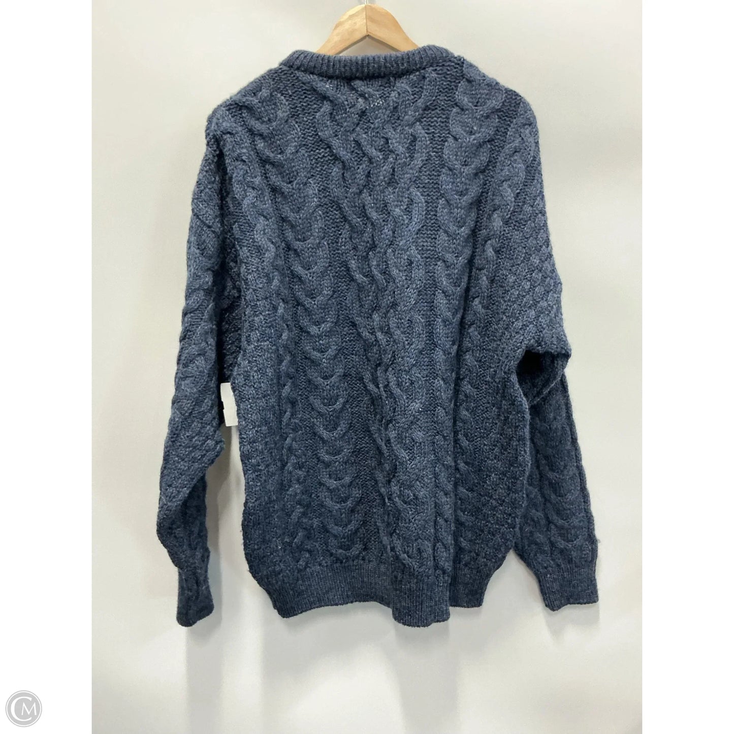 Sweater By Clothes Mentor In Blue, Size: Xxl