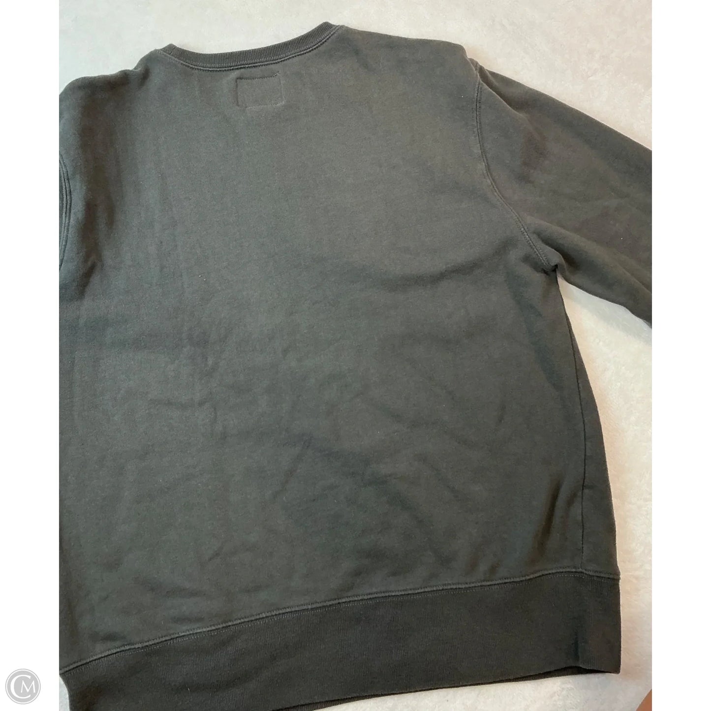 Sweatshirt Crewneck By Clothes Mentor In Grey, Size: L