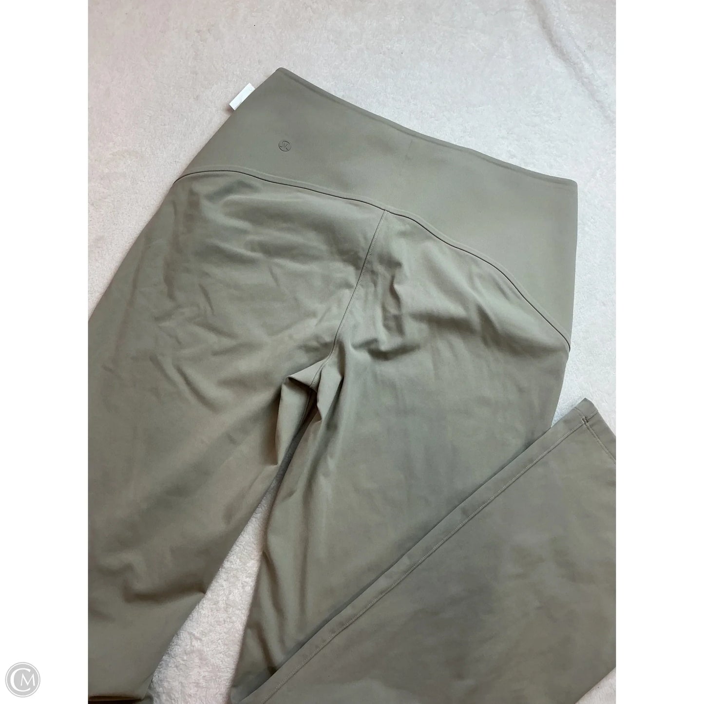 Athletic Pants By Lululemon In Cream, Size: 8