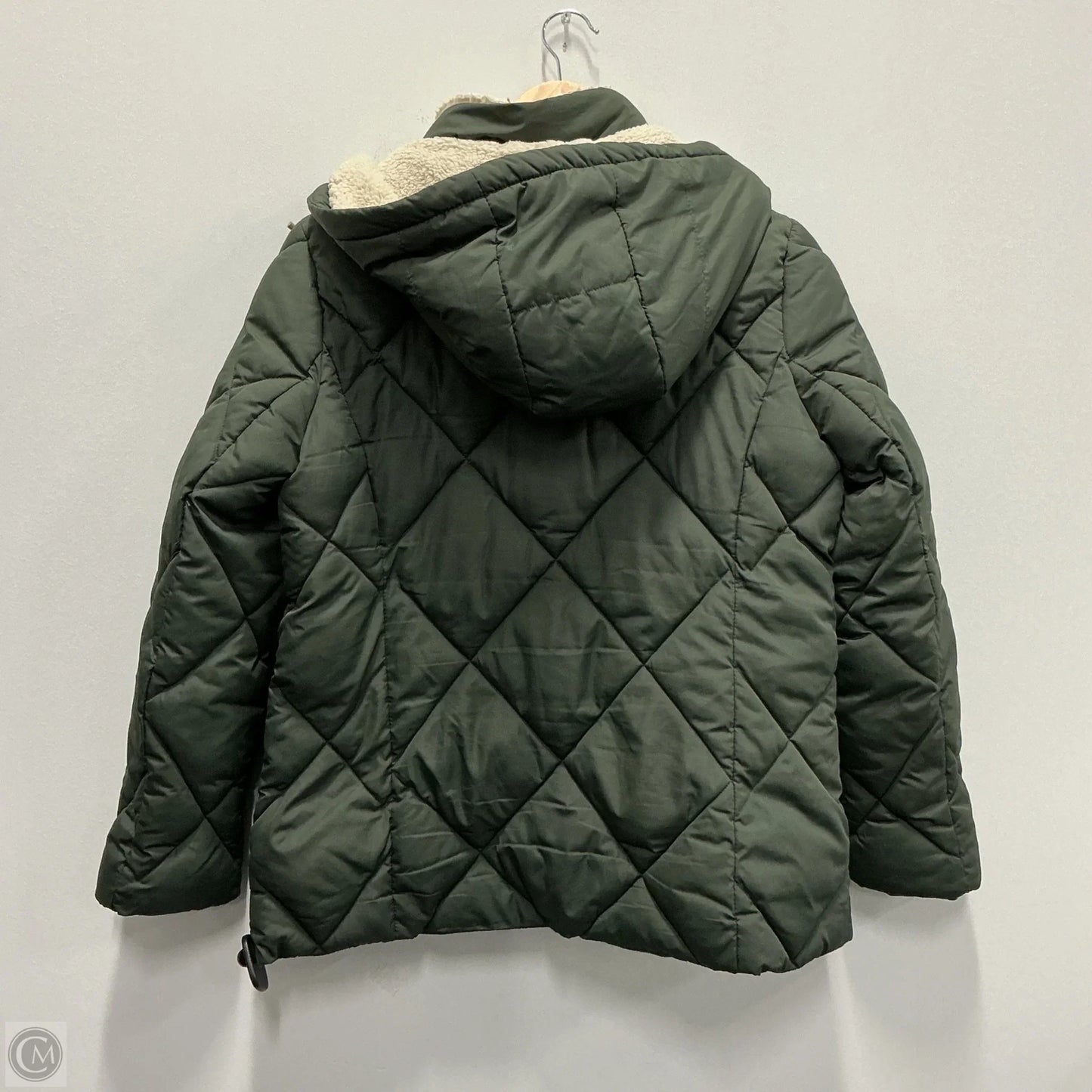 Coat Puffer & Quilted By Ralph Lauren Black Label In Green, Size: M