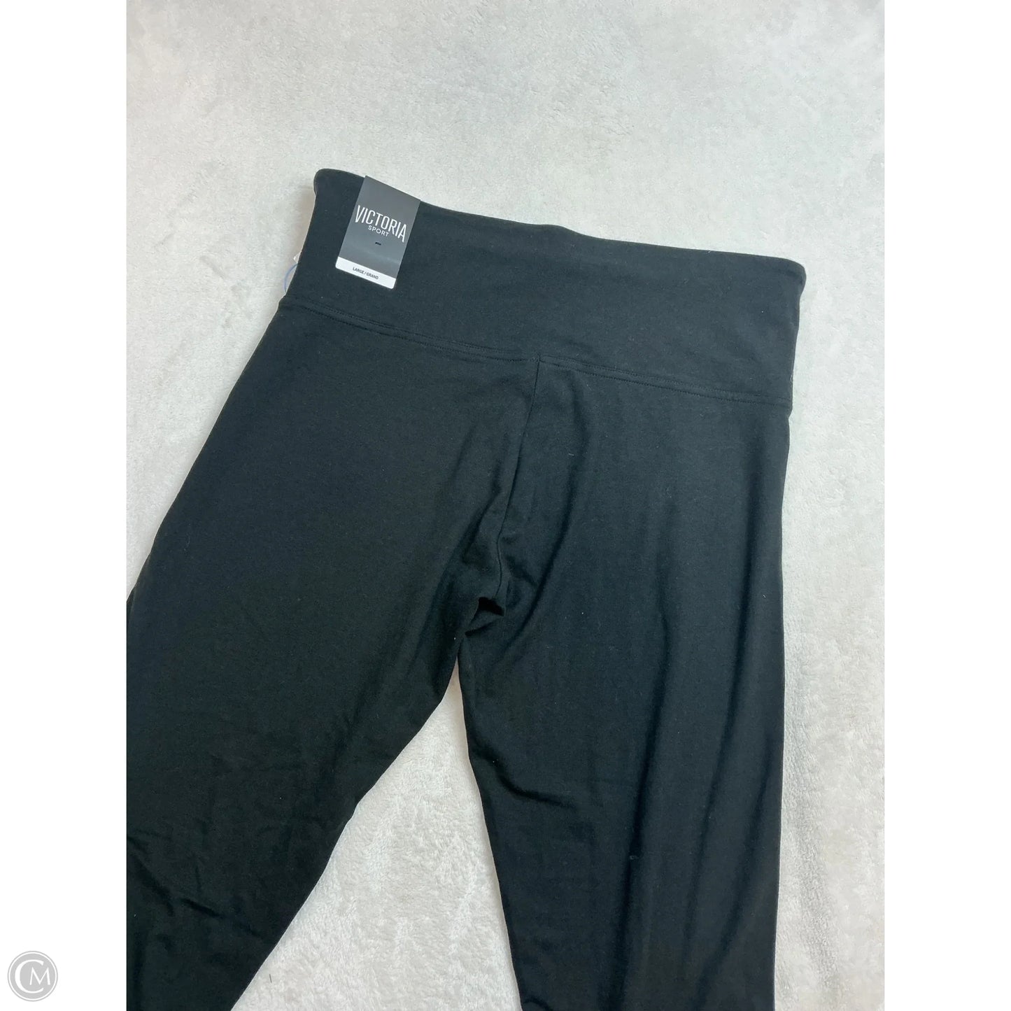 Athletic Leggings By Victorias Secret In Black, Size: L