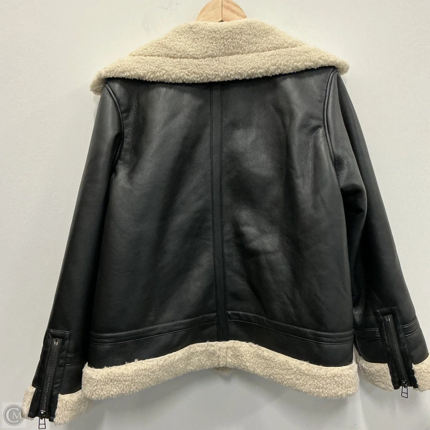 Coat Other By Ana In Black & Cream, Size: Xxl