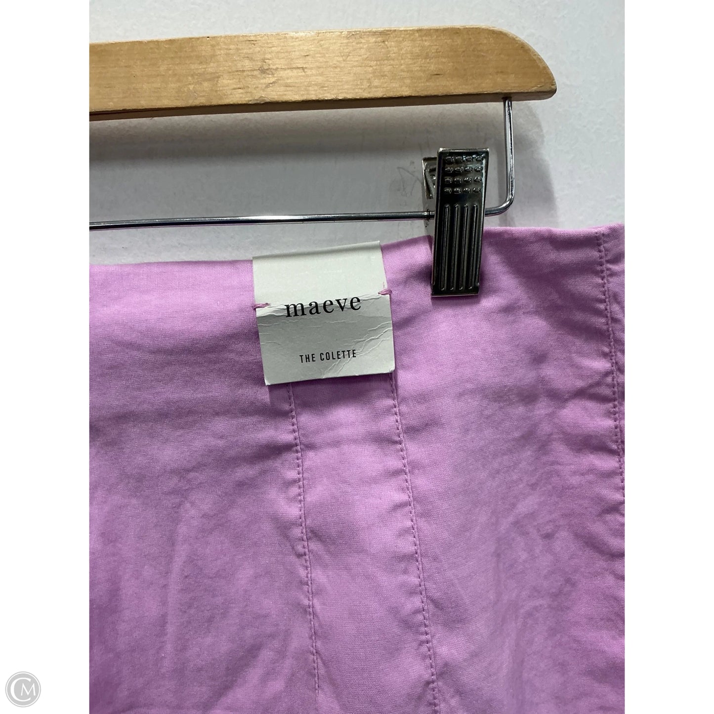 Pants Cropped By Maeve In Purple, Size: 10
