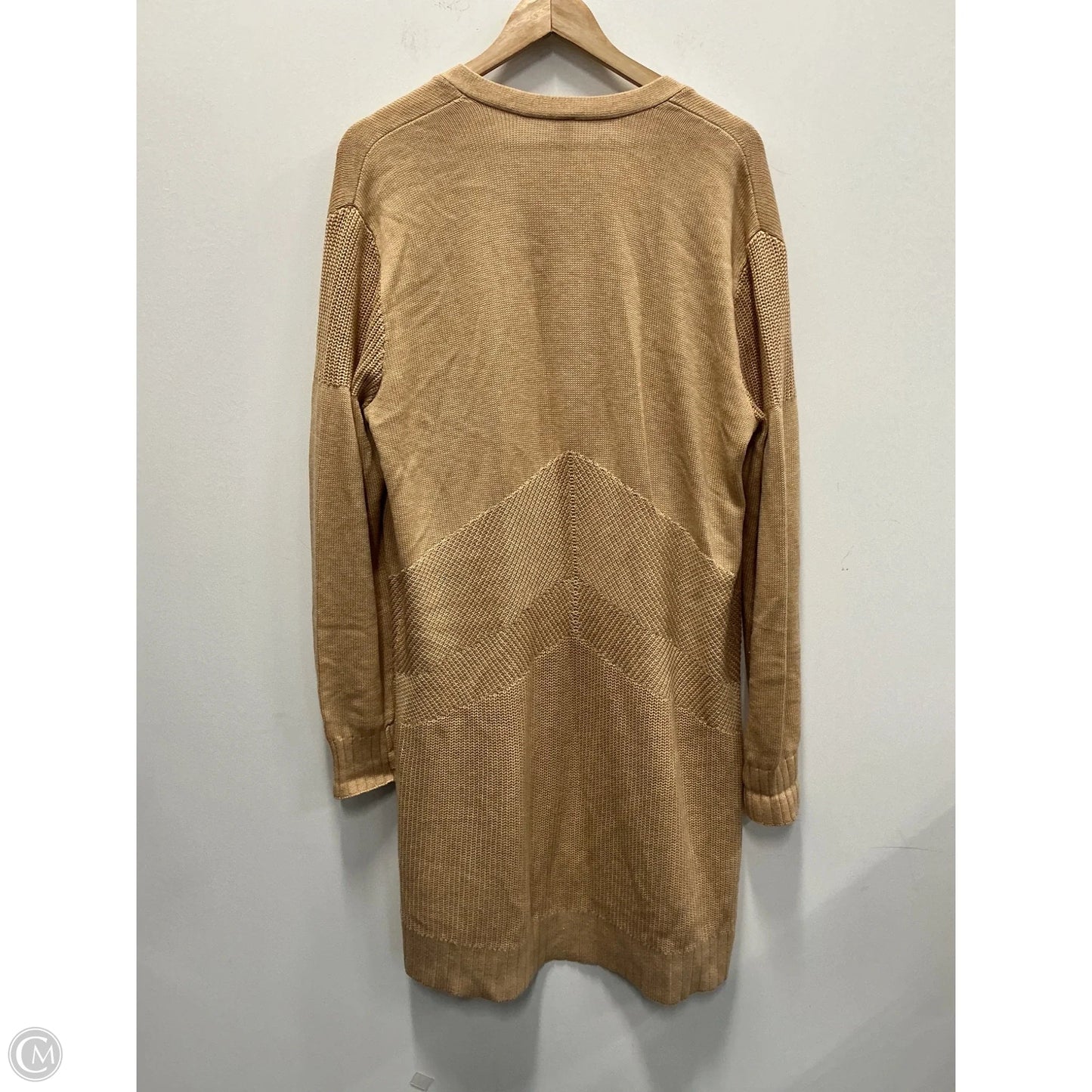 Sweater Cardigan By Lululemon In Beige, Size: Xl
