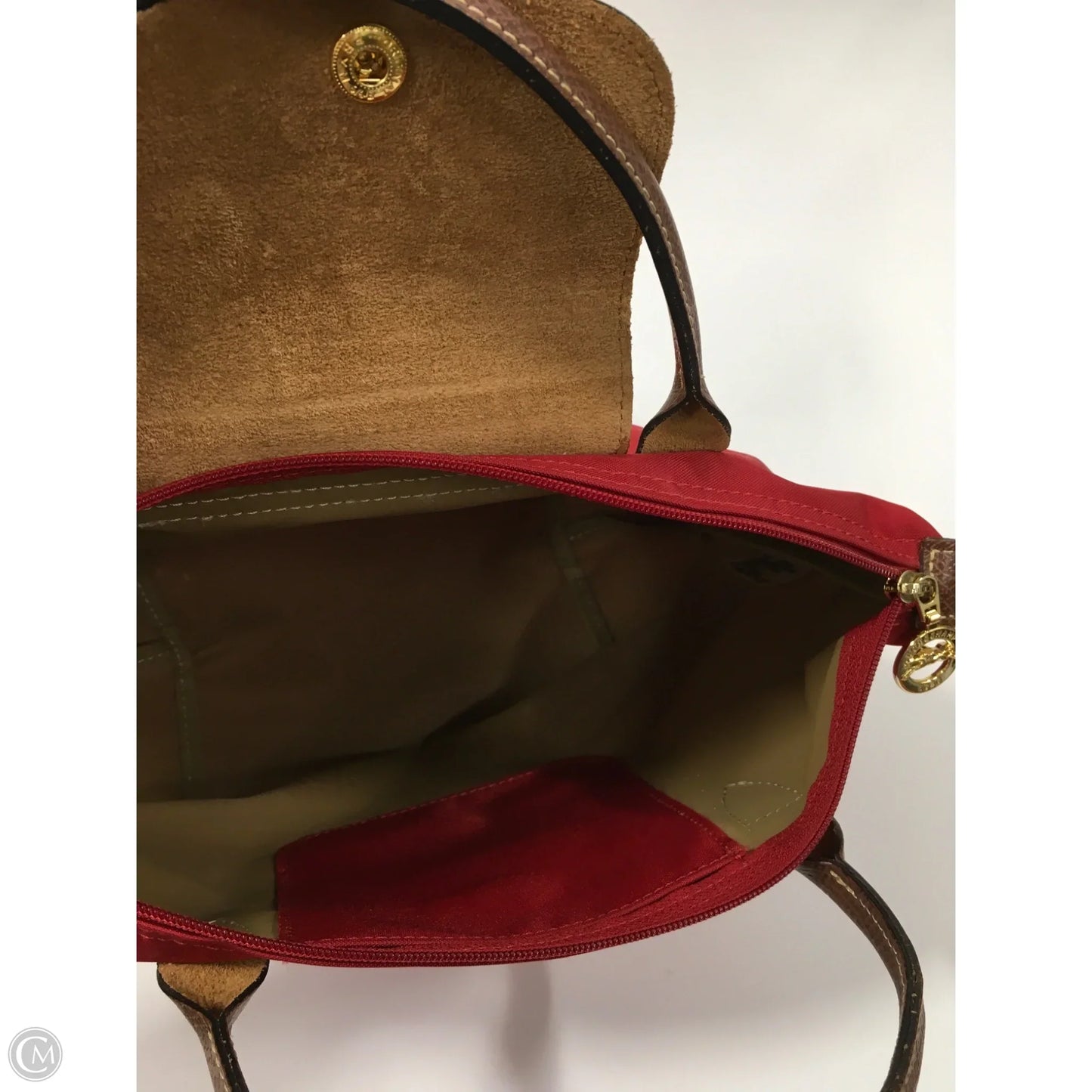 Handbag Designer By Longchamp, Size: Small