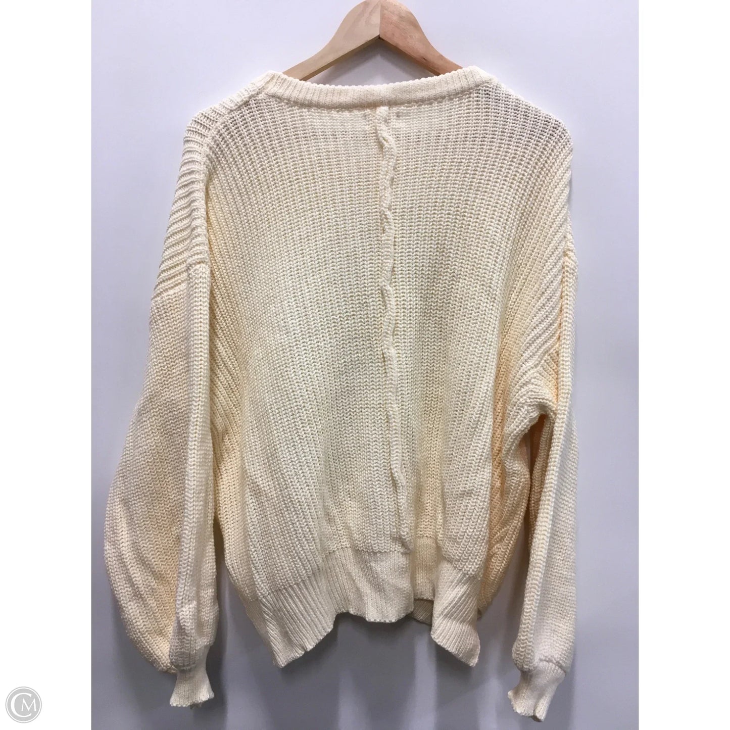 Sweater By Pol In Cream, Size: L