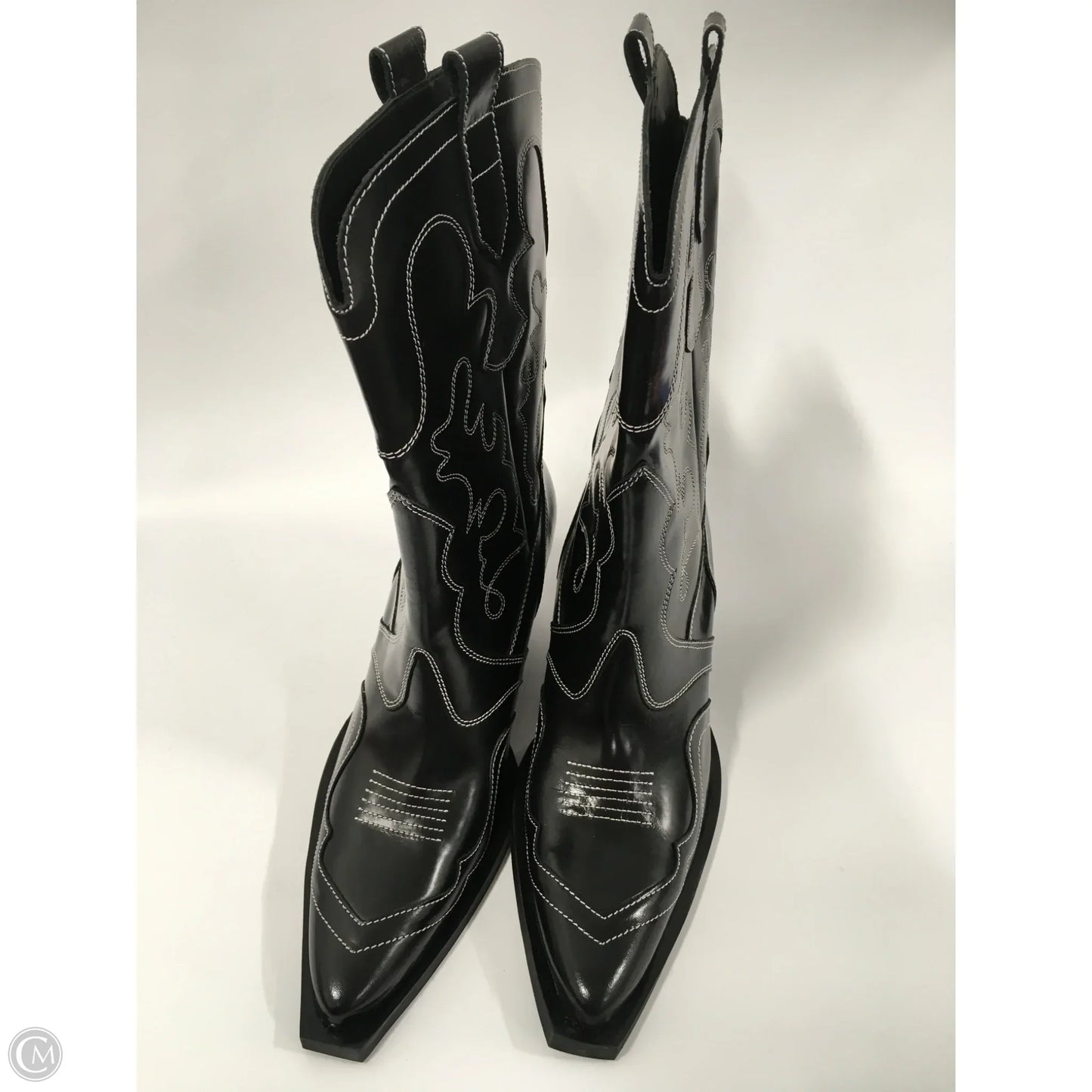 Boots Western By Mng In Black, Size: 8.5