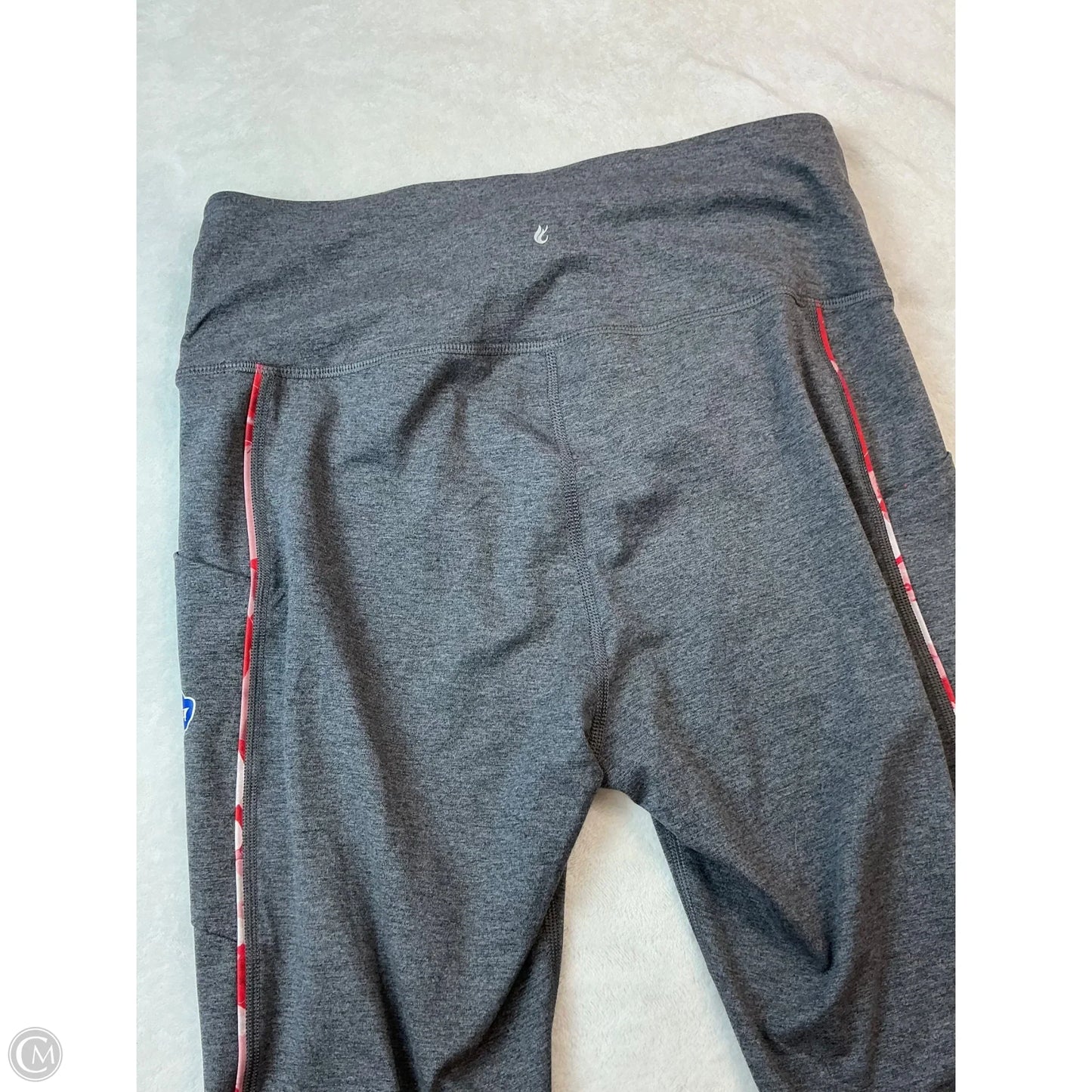 Athletic Leggings By Clothes Mentor In Grey, Size: Xl