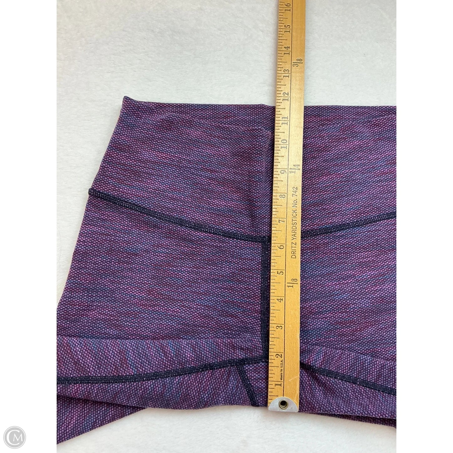 Athletic Leggings By Lululemon In Purple, Size: M