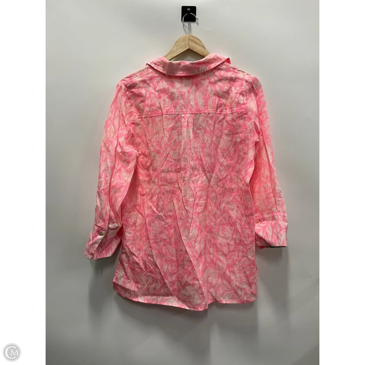 Top Long Sleeve Designer By Lilly Pulitzer In Pink, Size: S