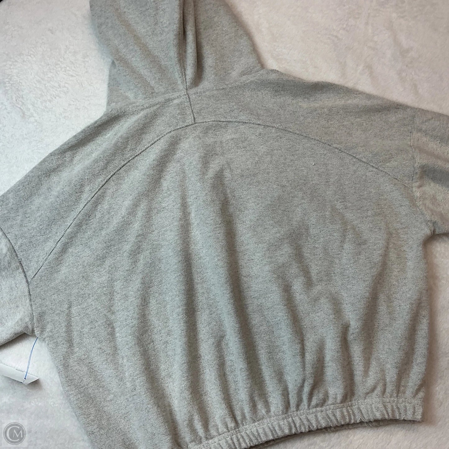Sweatshirt Hoodie By Nfl In Grey, Size: M