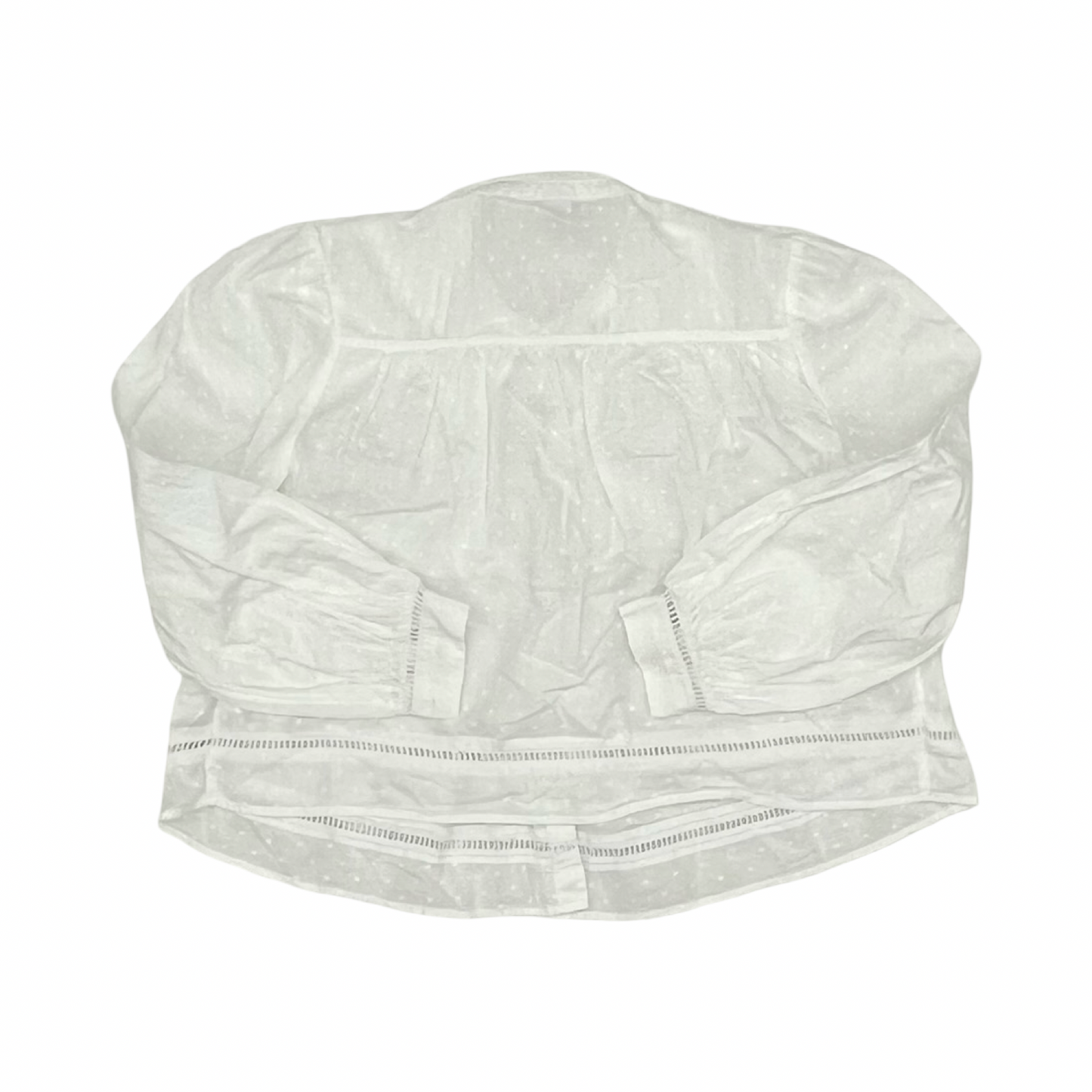 Blouse Ls By Old Navy In White, Size:Xs