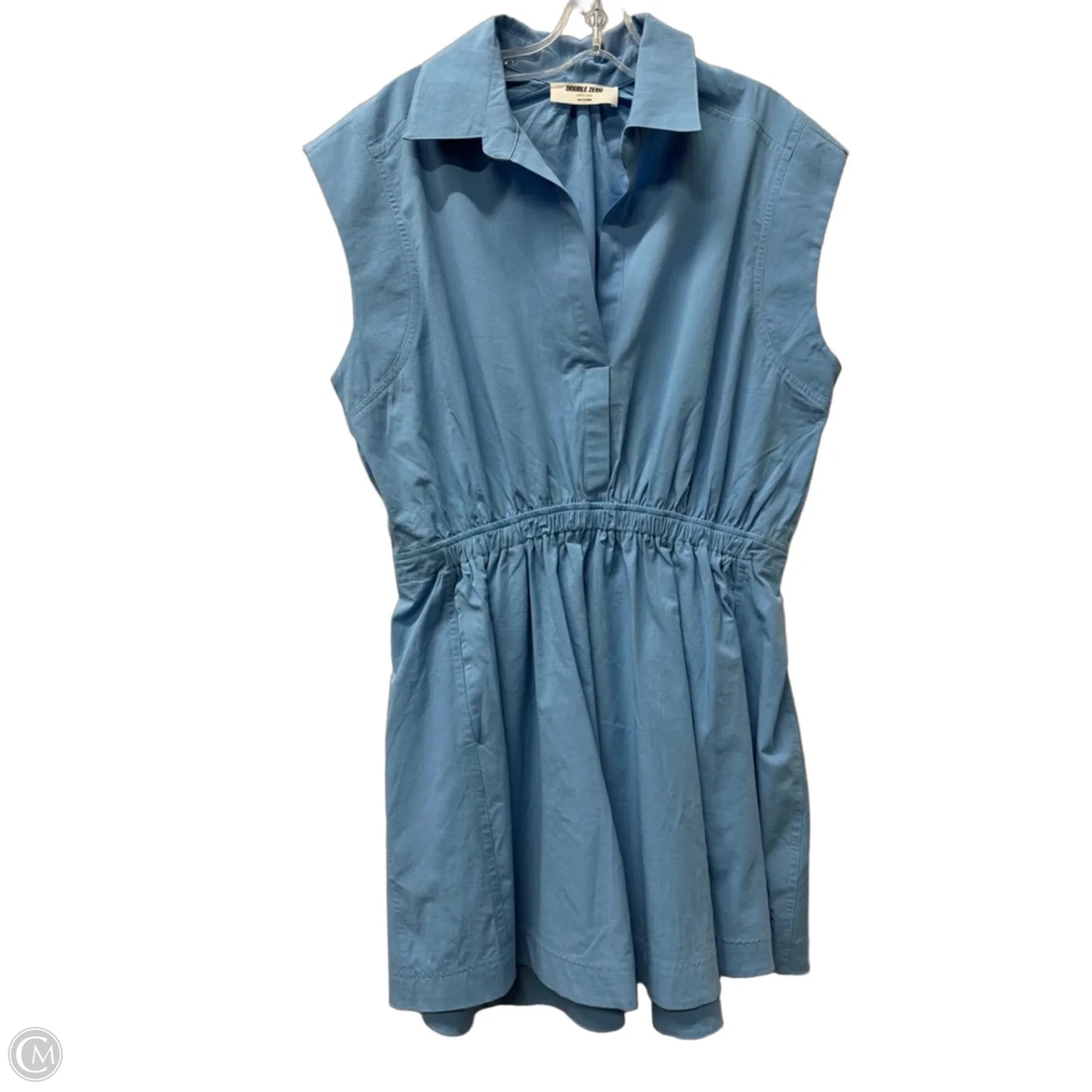 Dress Casual Short By Double Zero In Blue, Size: L
