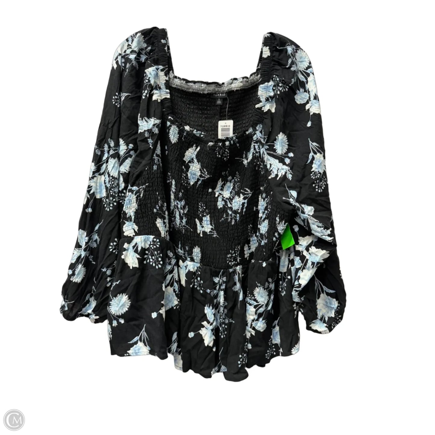 Top Long Sleeve By Torrid In Black, Size: 5