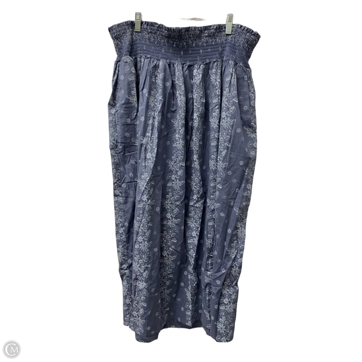Skirt Maxi By Universal Thread In Blue, Size: 18