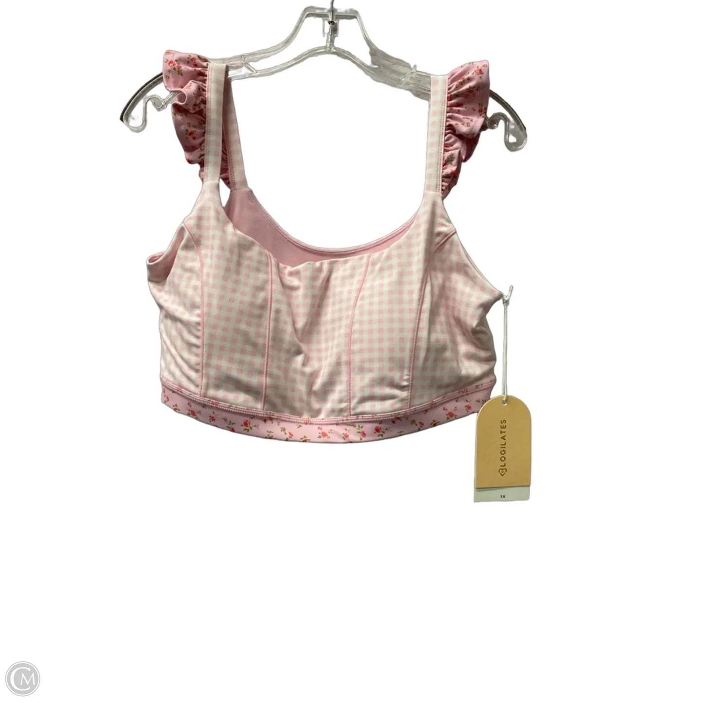 Bra By blogilates In Pink, Size: 1x