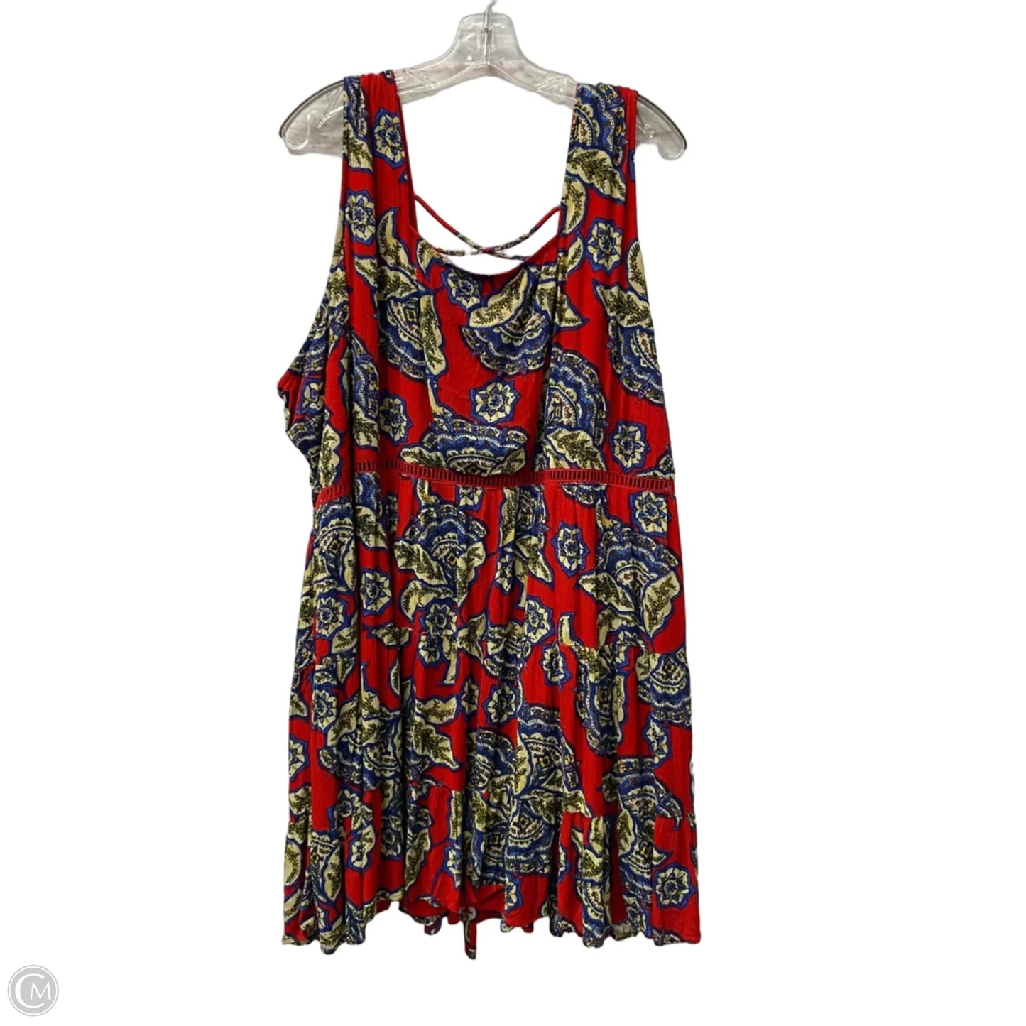 Dress Casual Short By Maurices In Red, Size: 3x