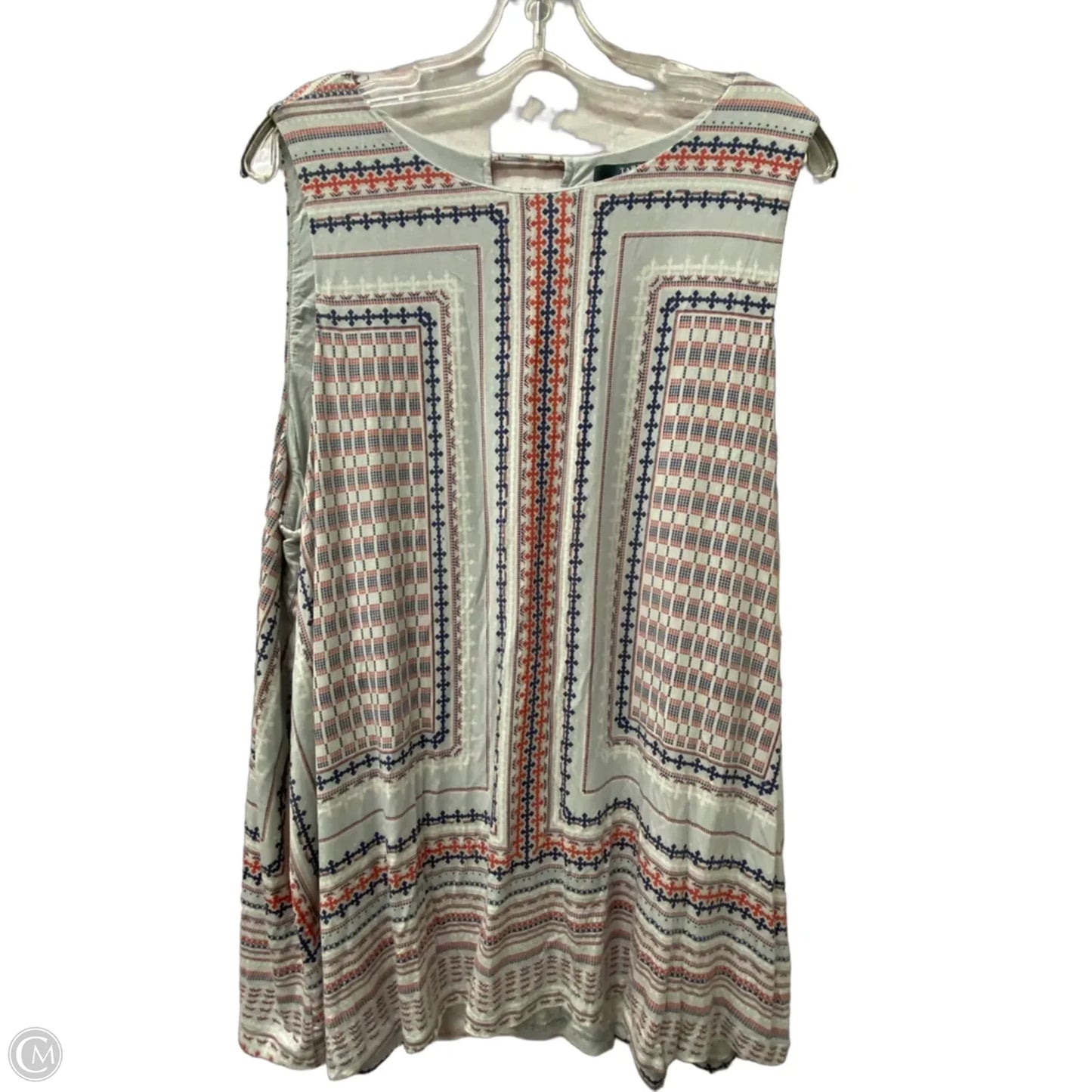 Top Sleeveless By Tart In Grey, Size: 2x