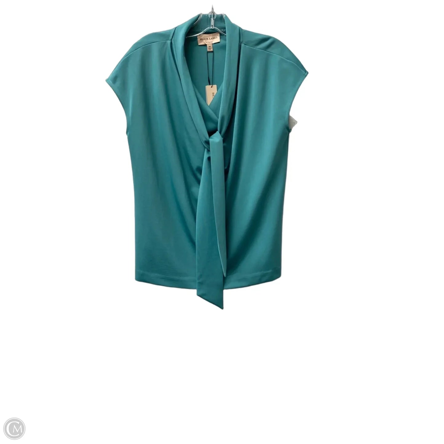 Top Short Sleeve By Chicos In Aqua, Size: M