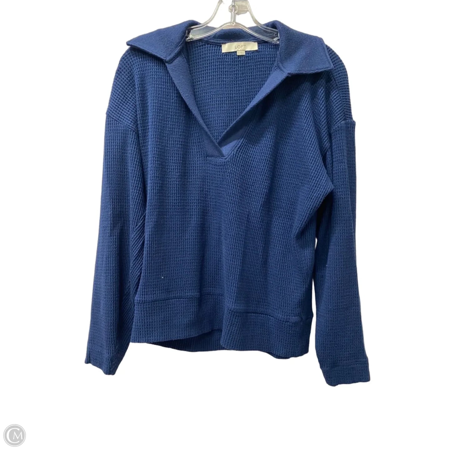 Sweater By Loft In Blue, Size: S