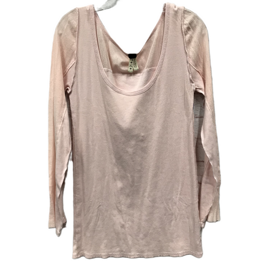 Top Long Sleeve Basic By We The Free  Size: Xl