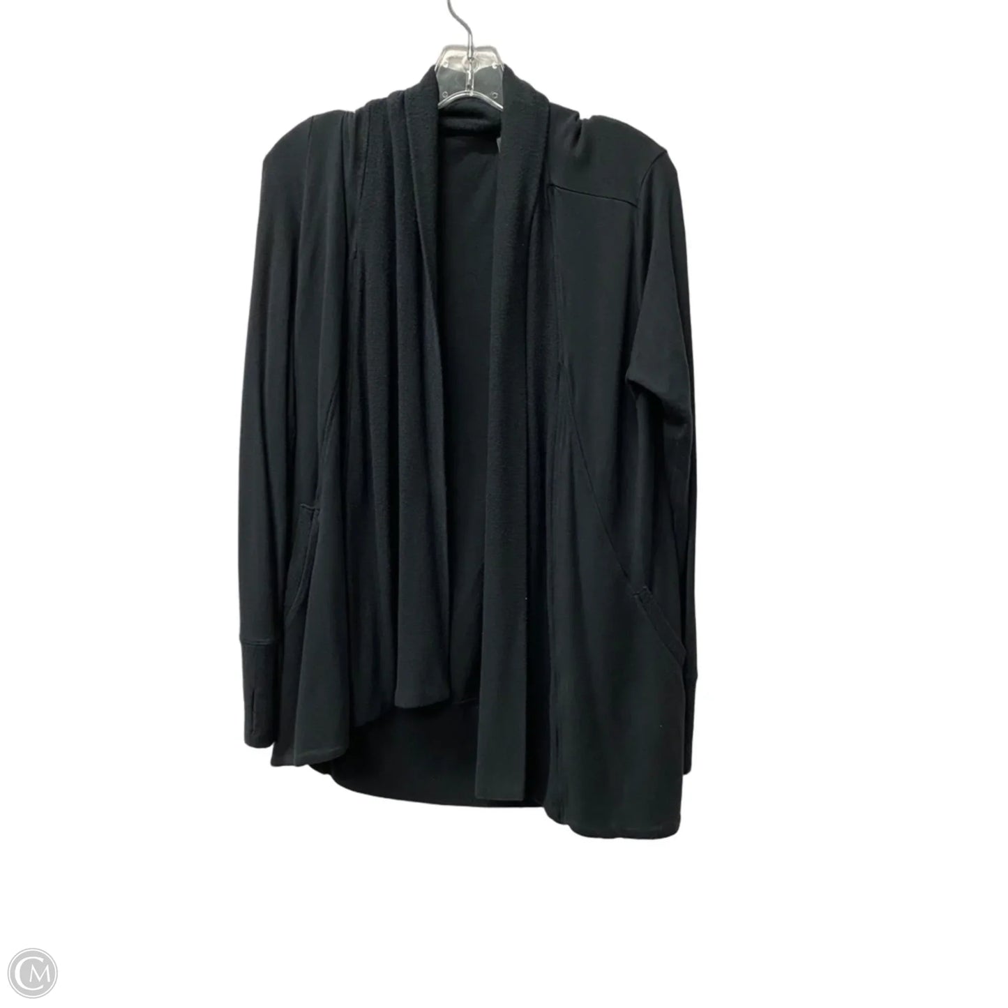 Sweater Cardigan By Athleta In Black, Size: S