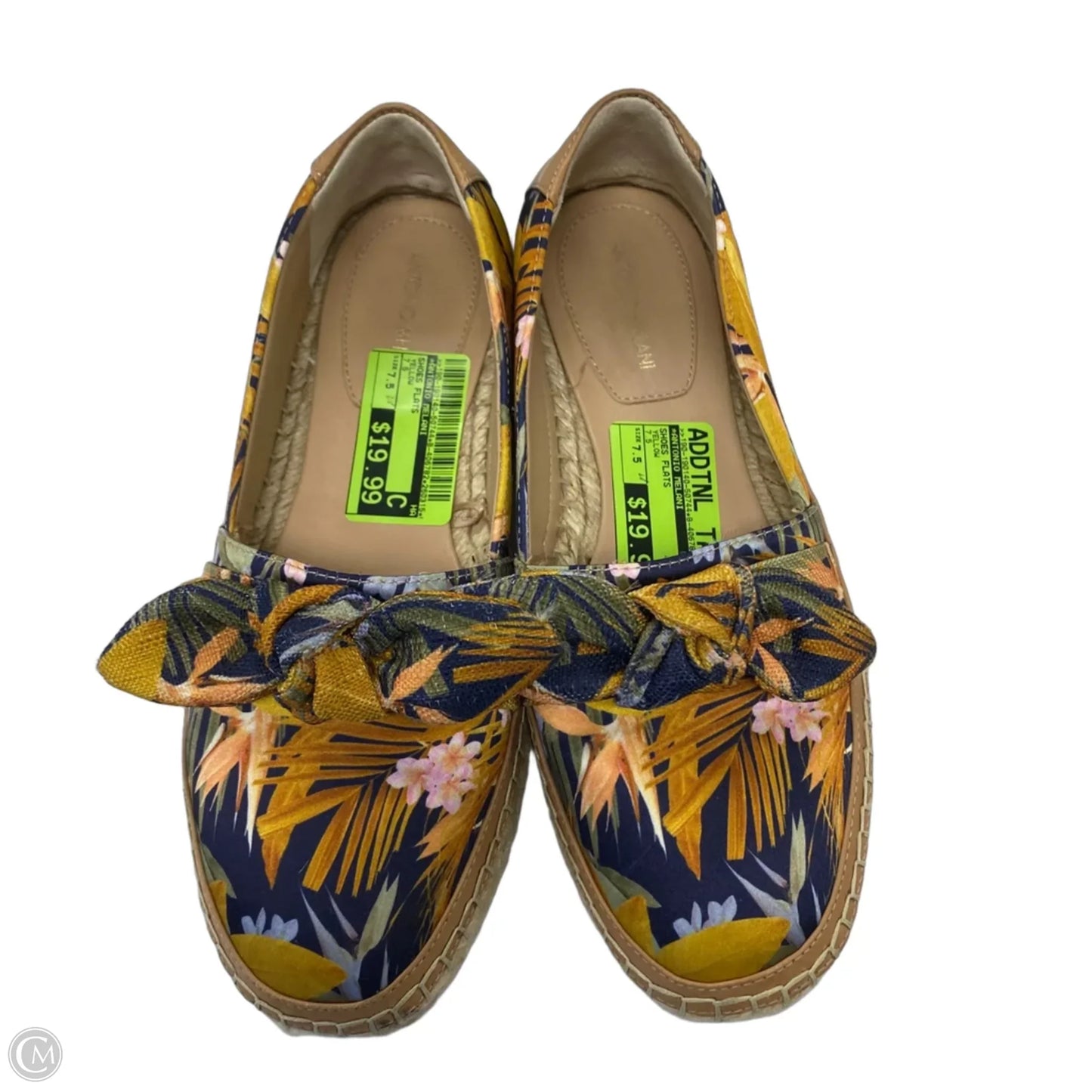 Shoes Flats By Antonio Melani In Yellow, Size: 7.5