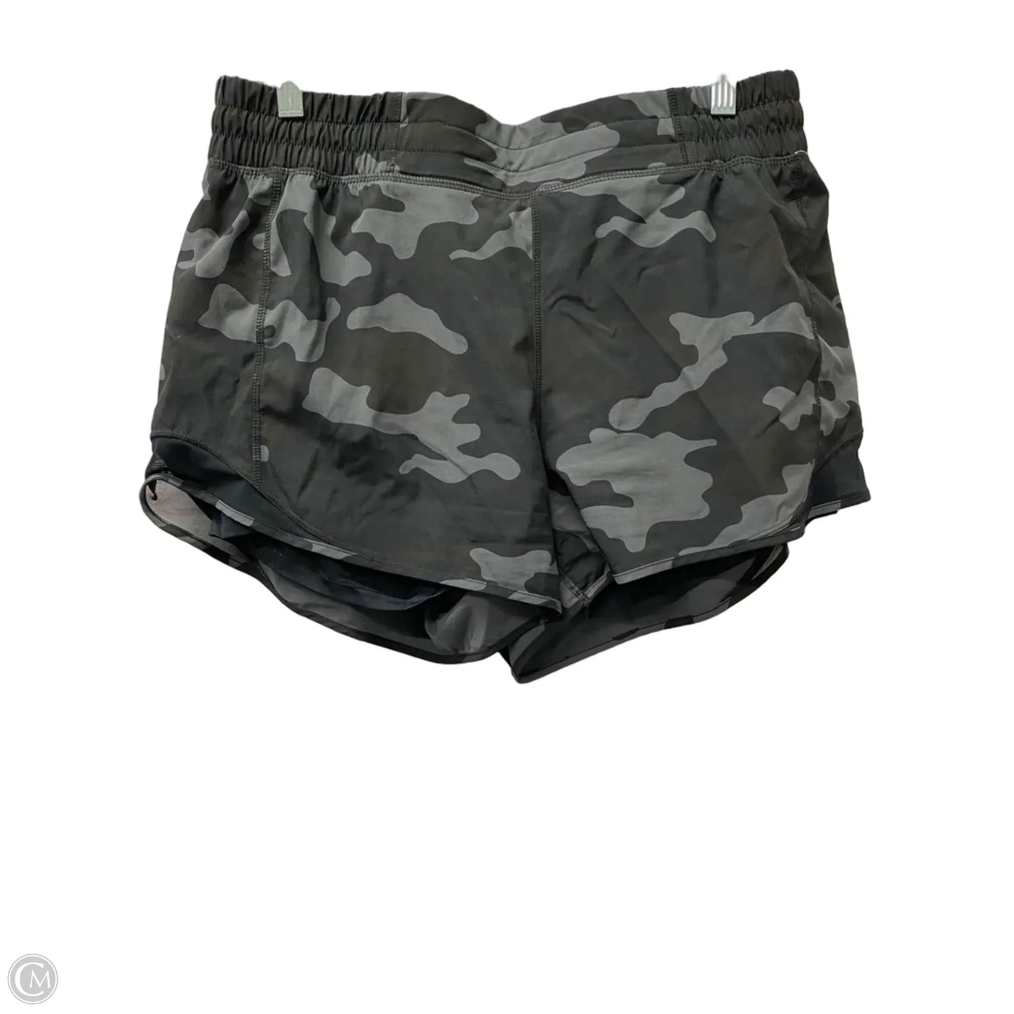 Athletic Shorts By Mondetta In Camouflage Print, Size: L