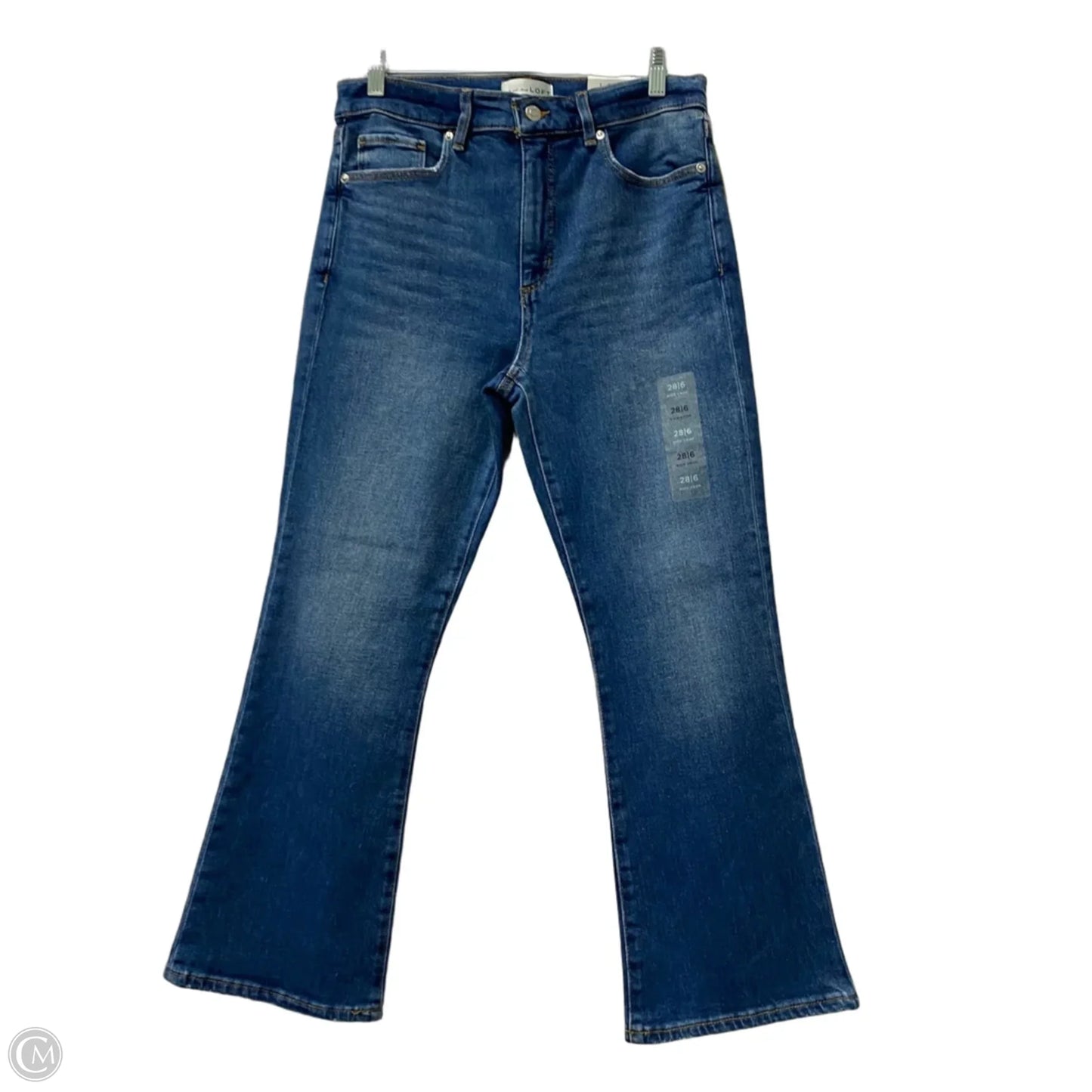 Jeans Straight By Loft In Blue, Size: 6