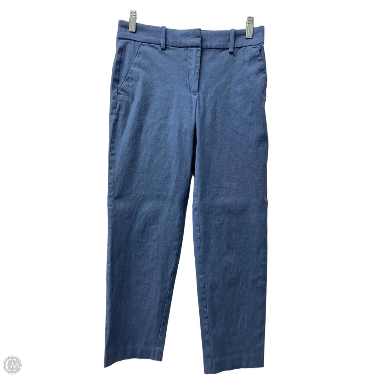 Pants Cropped By Loft In Blue, Size: 0