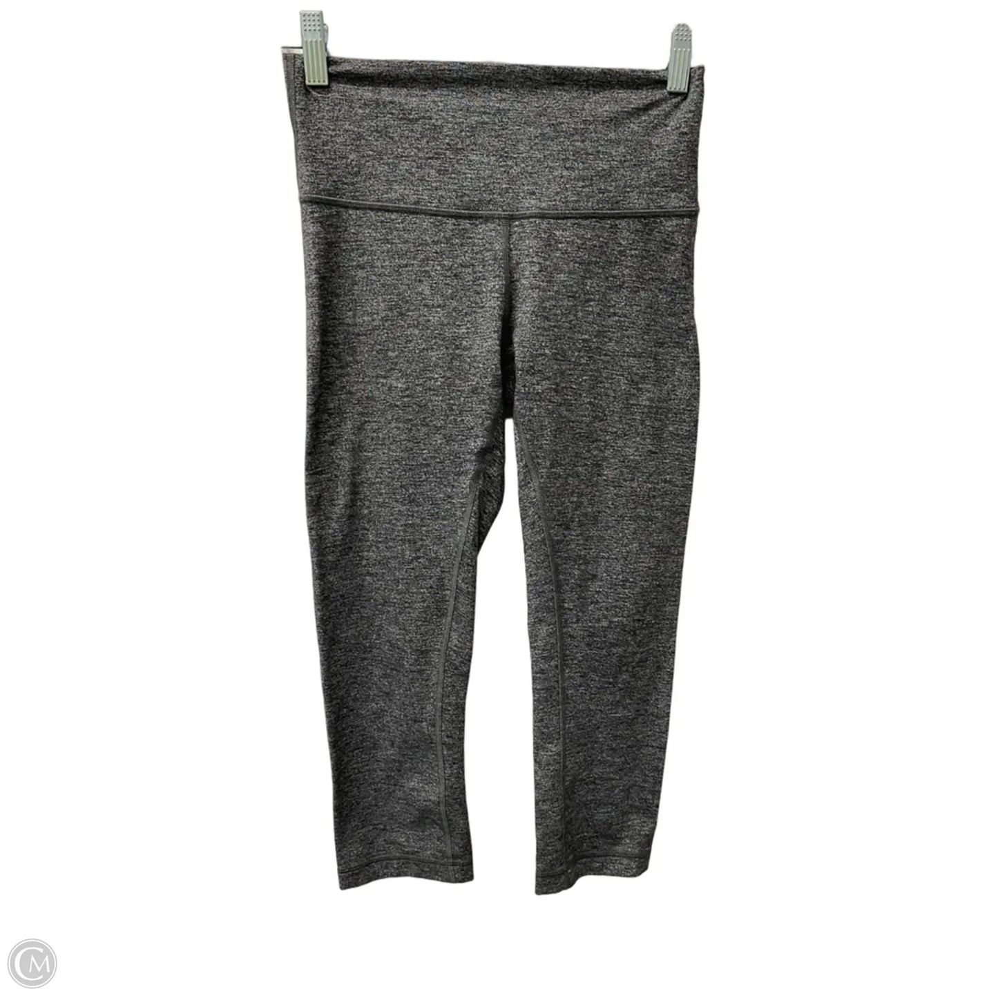 Athletic Leggings Capris By Lululemon In Grey, Size: 6