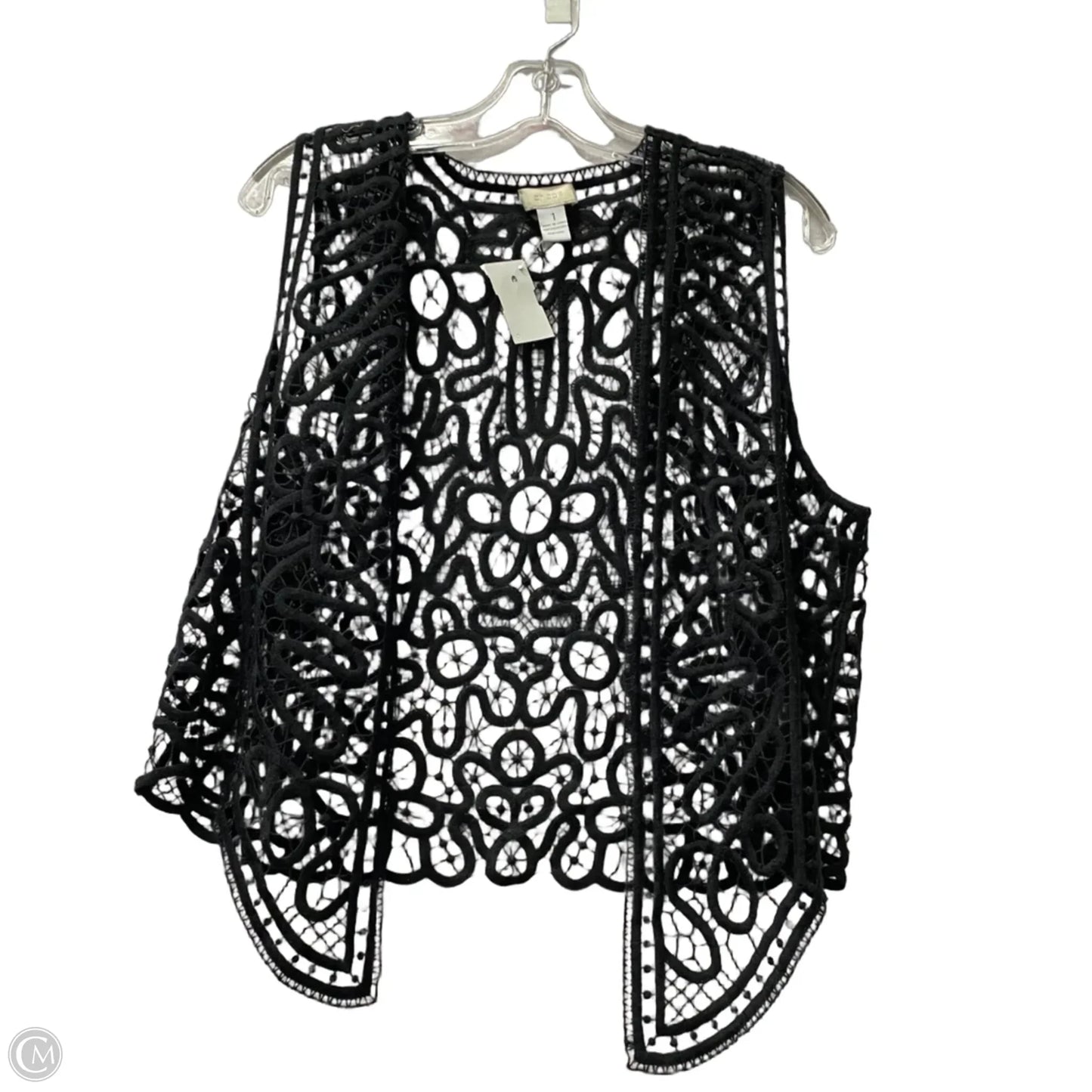Vest Other By Chicos In Black, Size: M