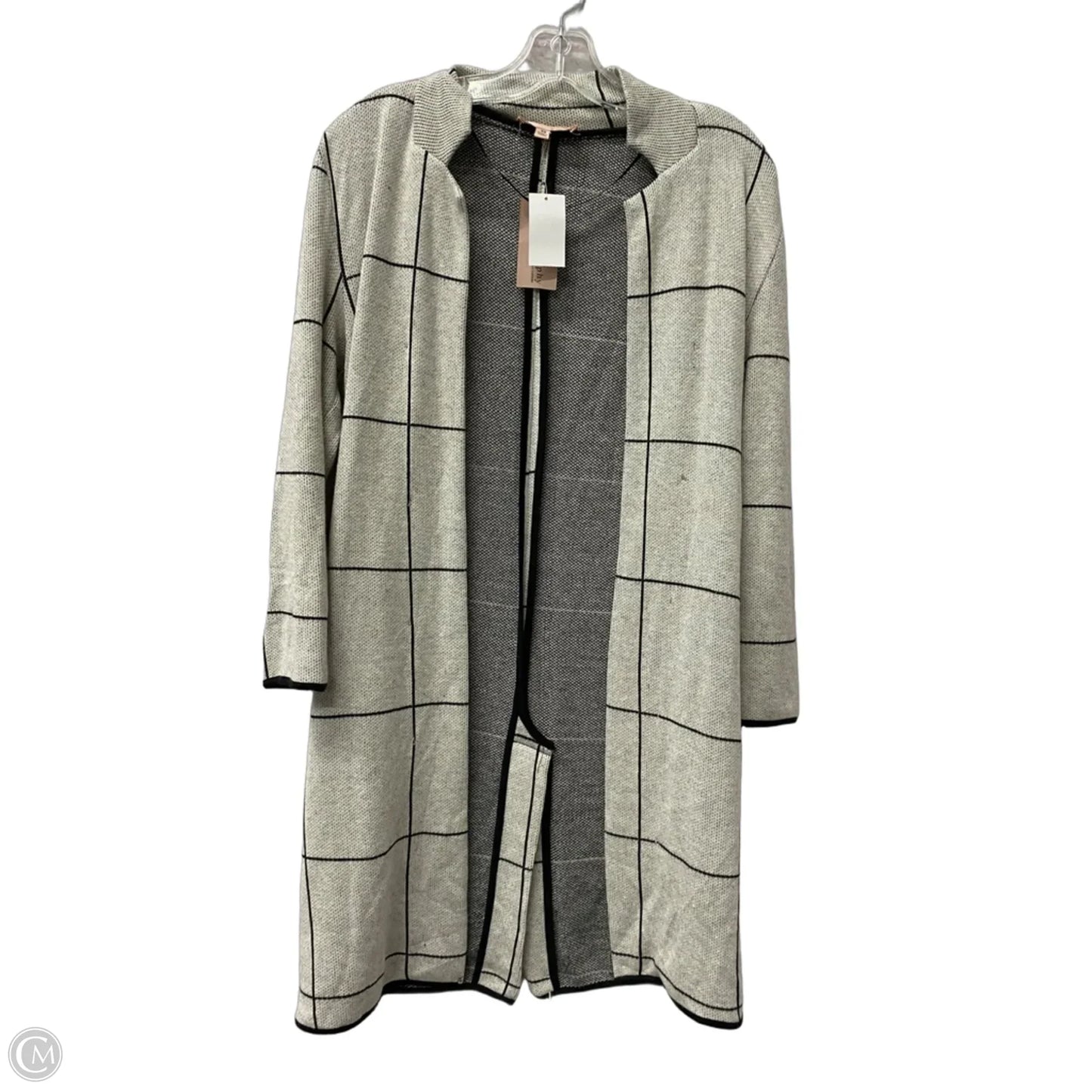 Sweater Cardigan By Philosophy In Grey, Size: Xs